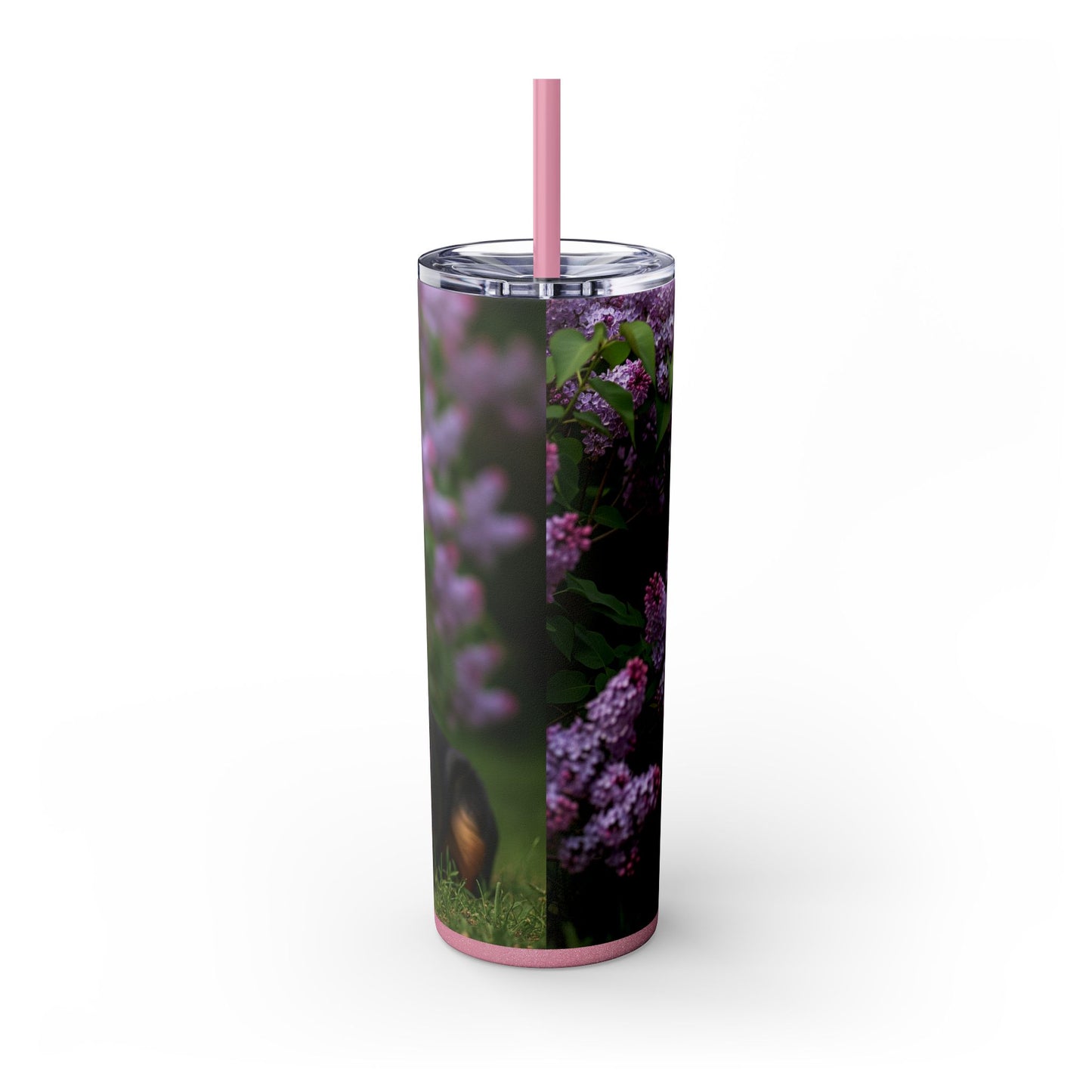 Mudi Skinny Tumbler with Straw, 20oz