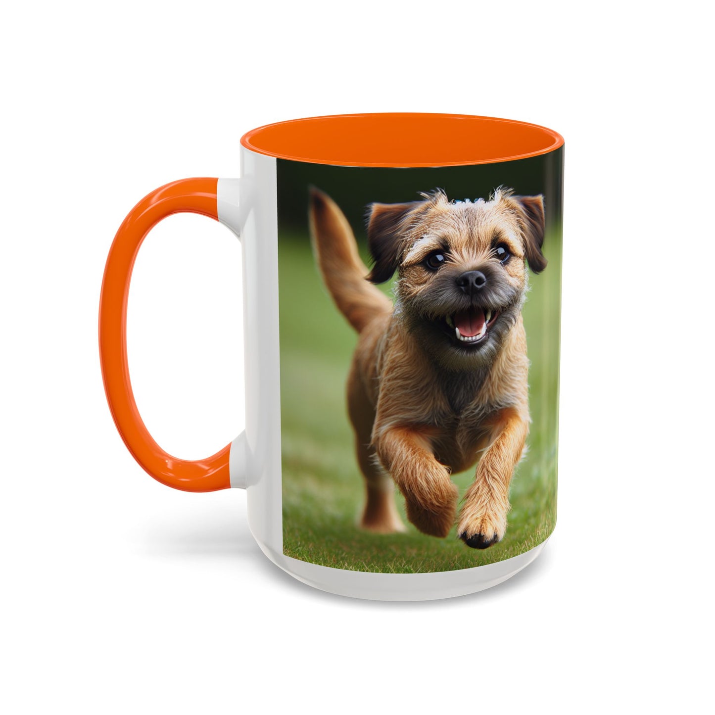Border Terrier Accent Coffee Mug - Perfect Gift for Dog Lovers