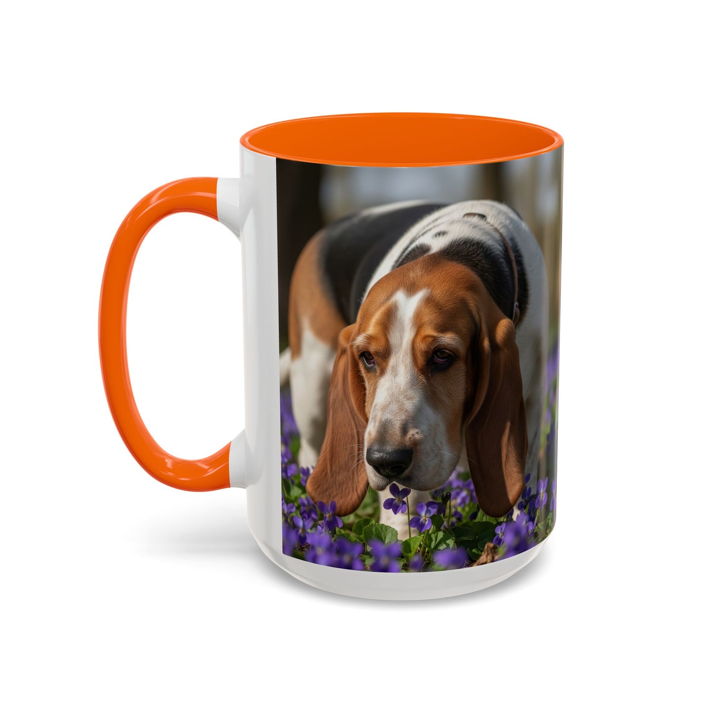Grand Basset Griffon Vendeen Accent Coffee Mug - Perfect Gift for Dog Lovers