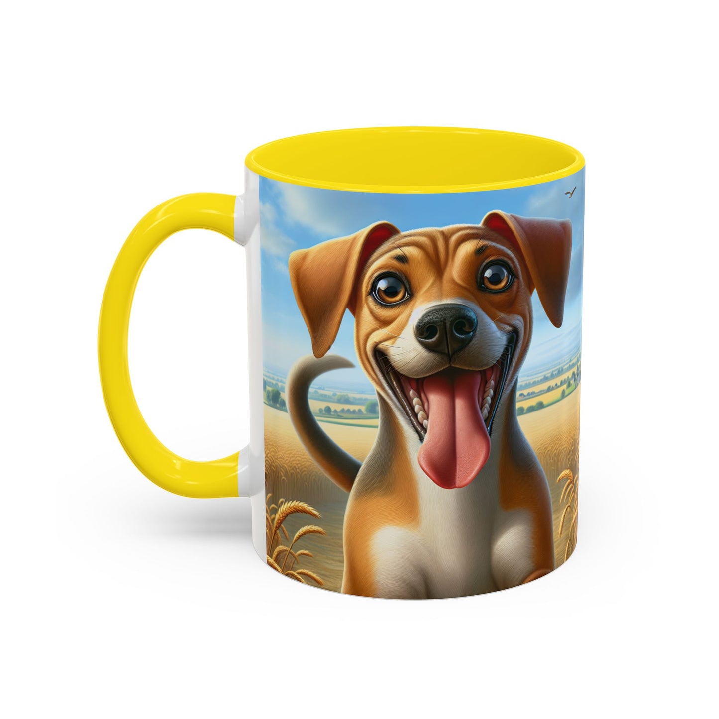 Banjara Hound Accent Coffee Mug - Perfect Gift for Dog Lovers