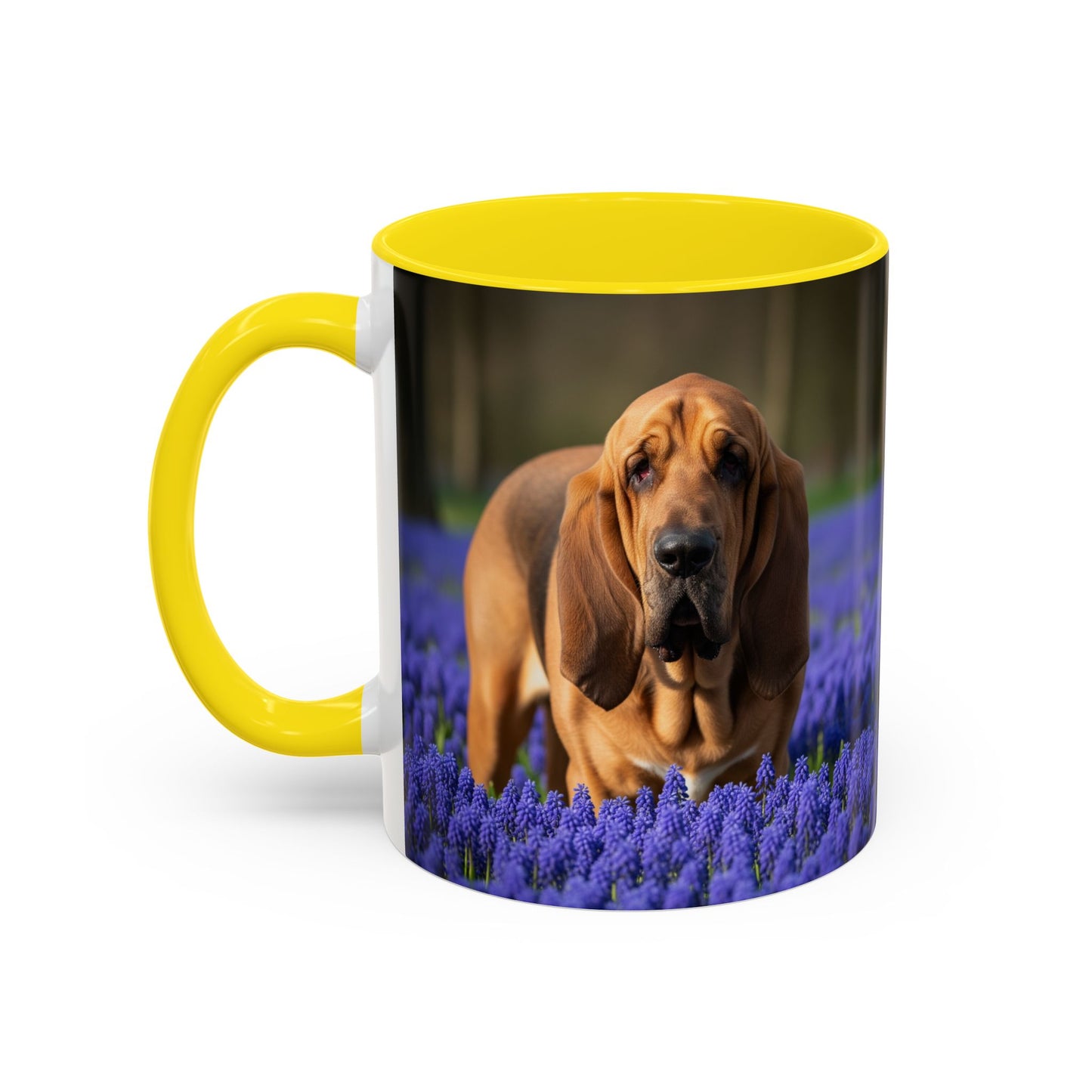 Bloodhound Accent Coffee Mug - Perfect Gift for Dog Lovers