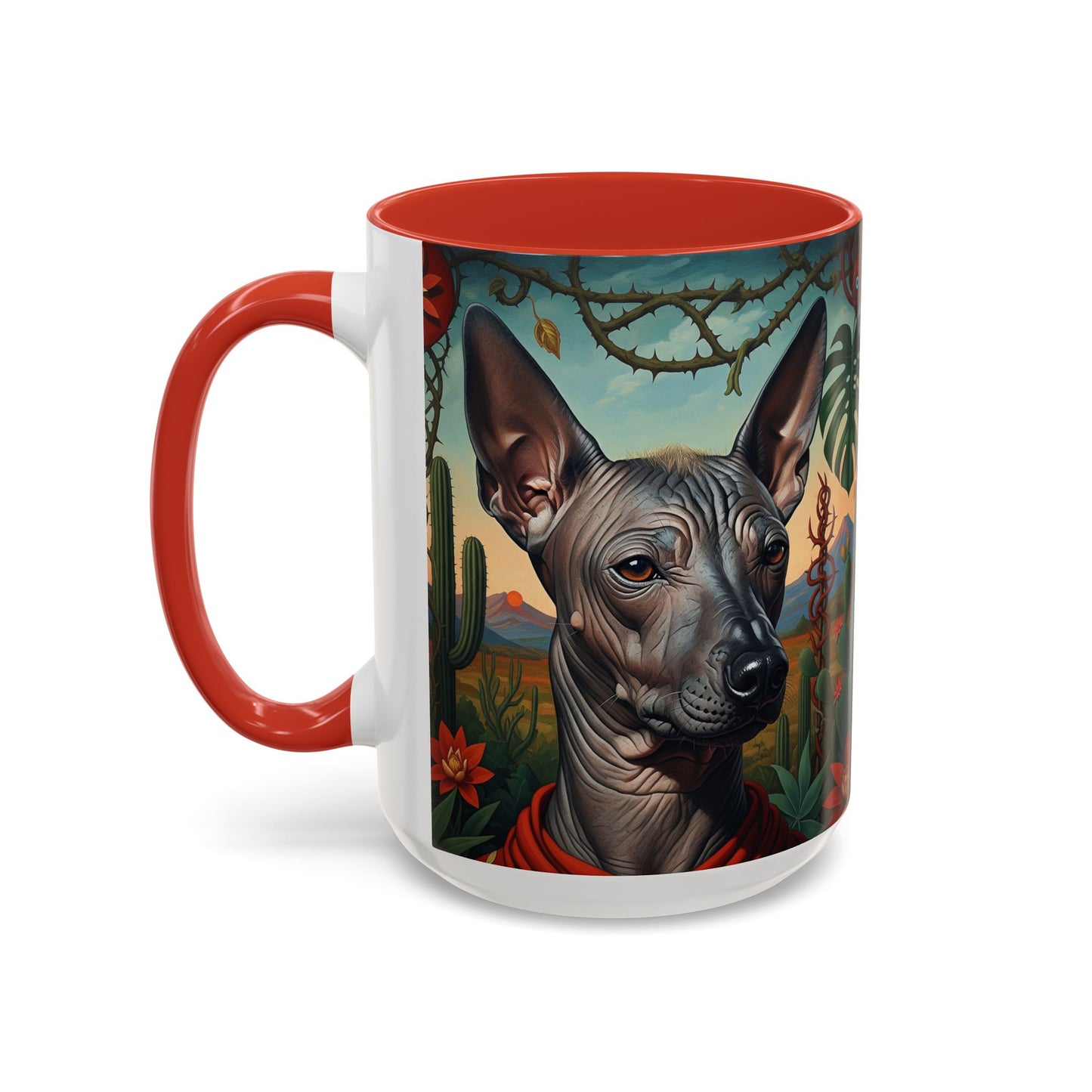 Xoloitzcuintli Accent Coffee Mug - Perfect Gift for Dog Lovers
