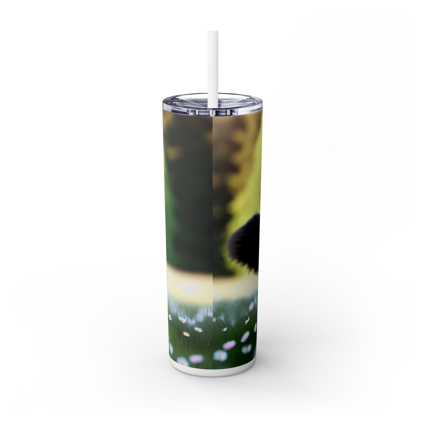 Newfoundland Skinny Tumbler with Straw, 20oz