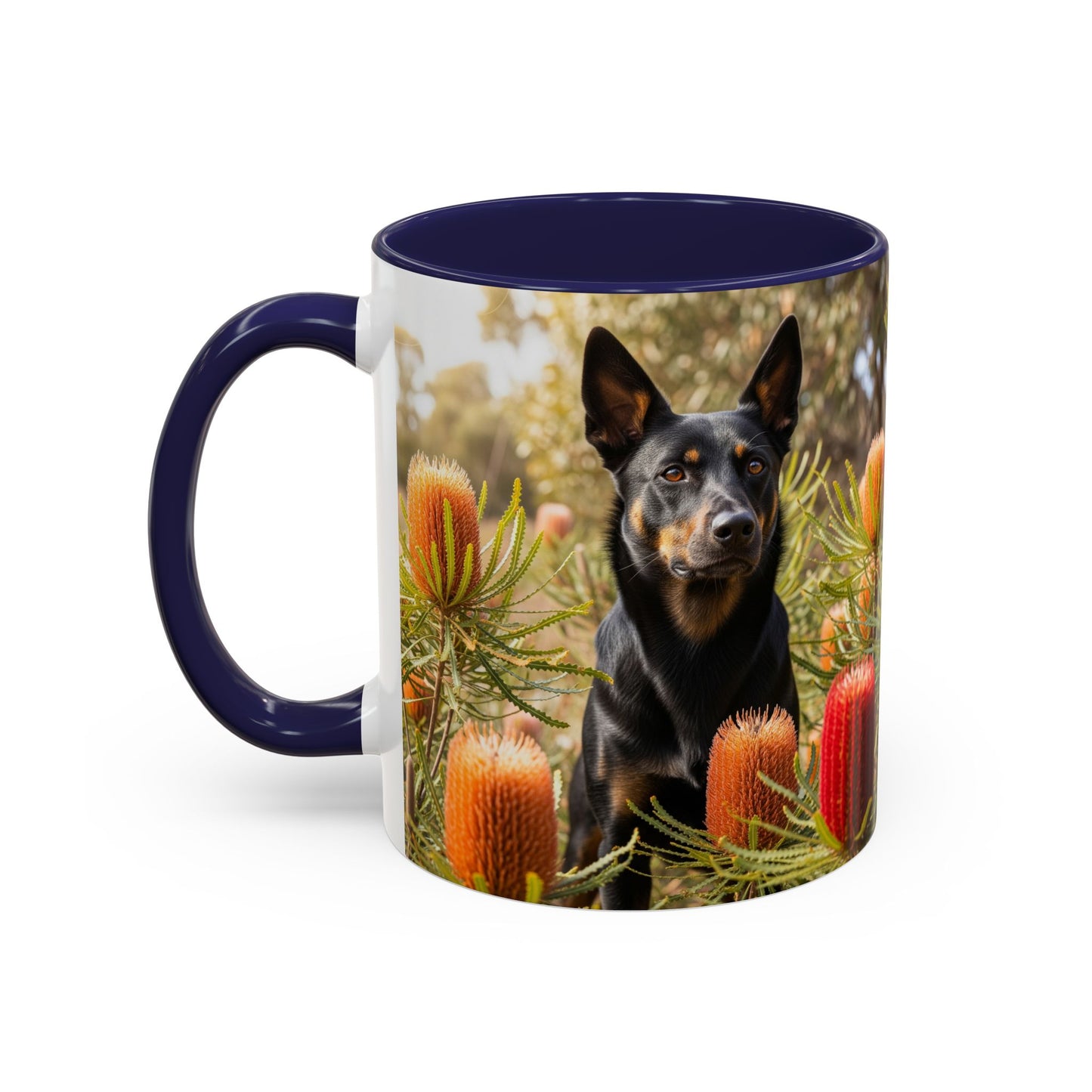 Working Kelpie Accent Coffee Mug - Perfect Gift for Dog Lovers