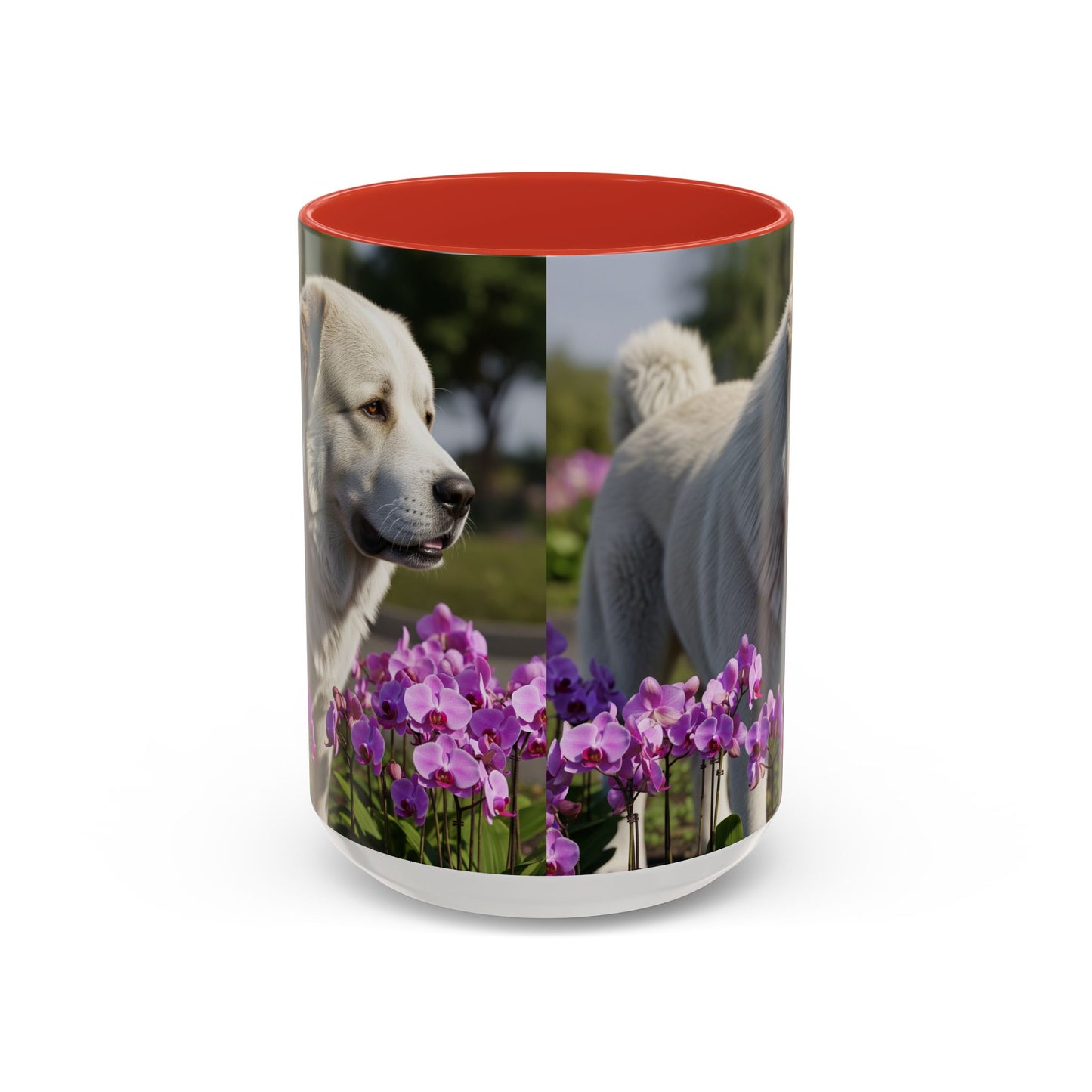 Caucasian Shepherd Dog Accent Coffee Mug - Perfect Gift for Dog Lovers