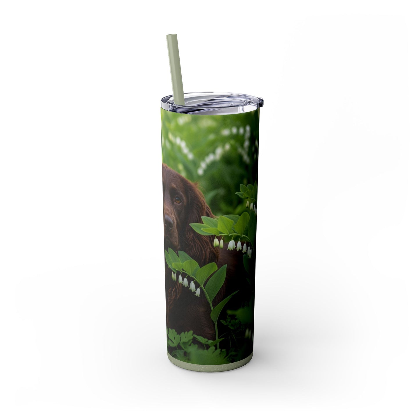 Field Spaniel Tumbler with Straw, 20oz