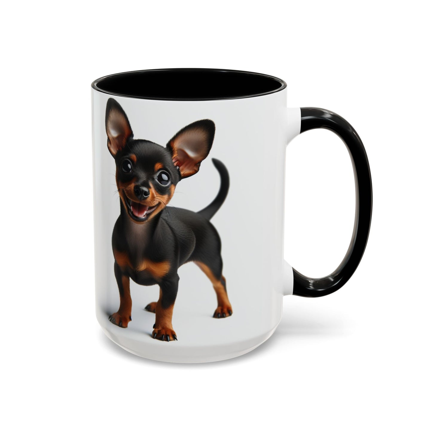 Miniature Pinscher Accent Coffee Mug - Perfect Gift for Dog Lovers