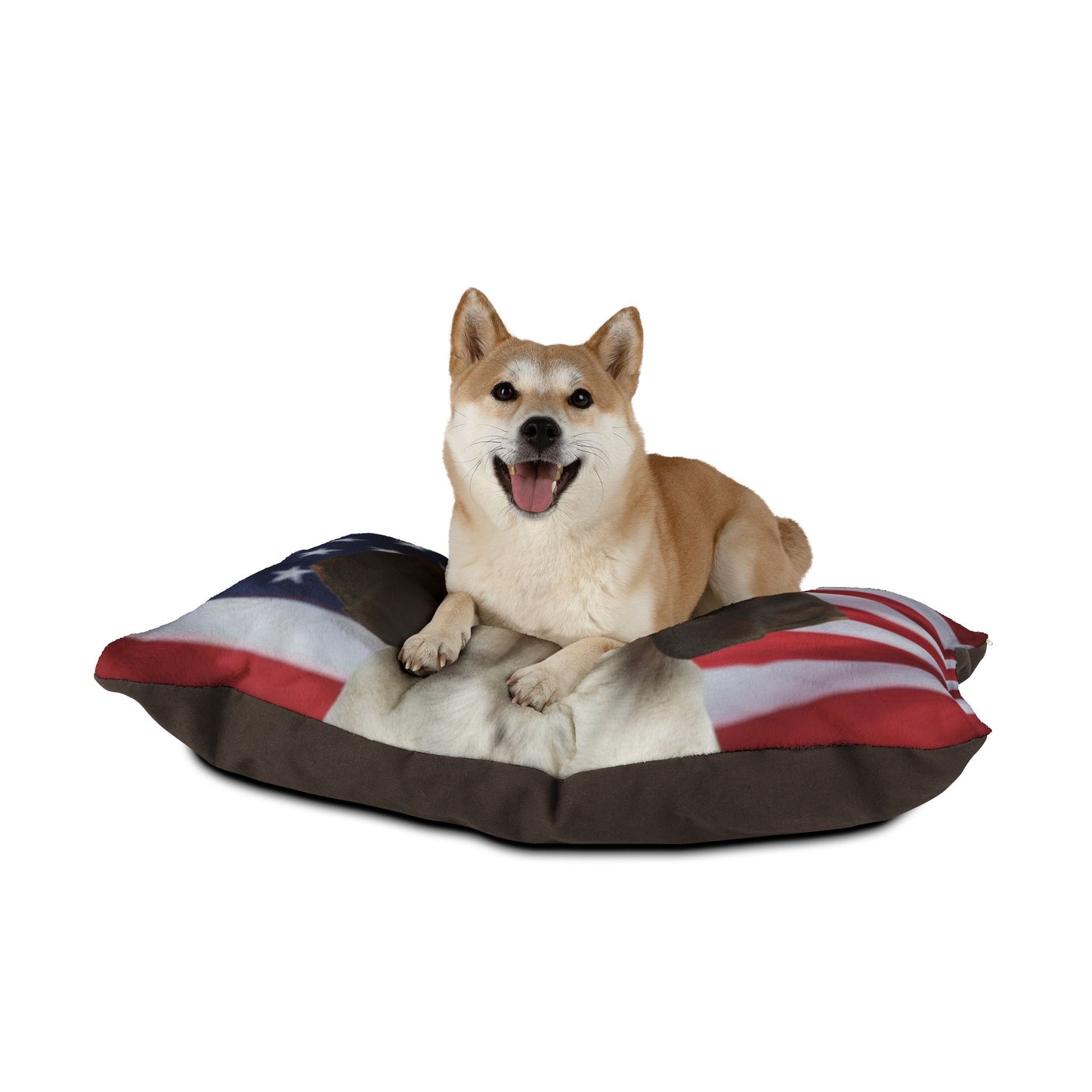 American English Coonhound Patriotic Pet Bed
