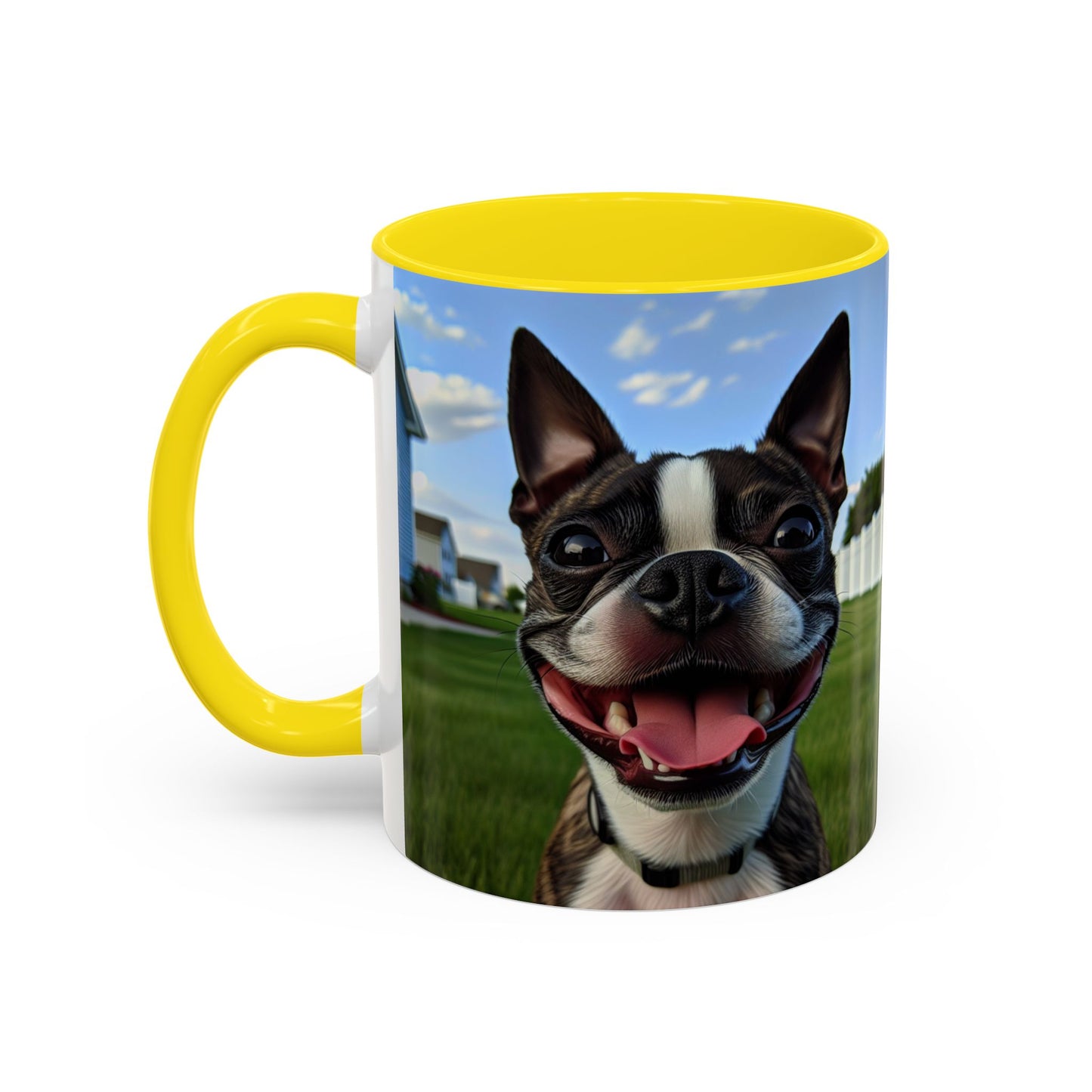 Boston Terrier Accent Coffee Mug - Perfect Gift for Dog Lovers
