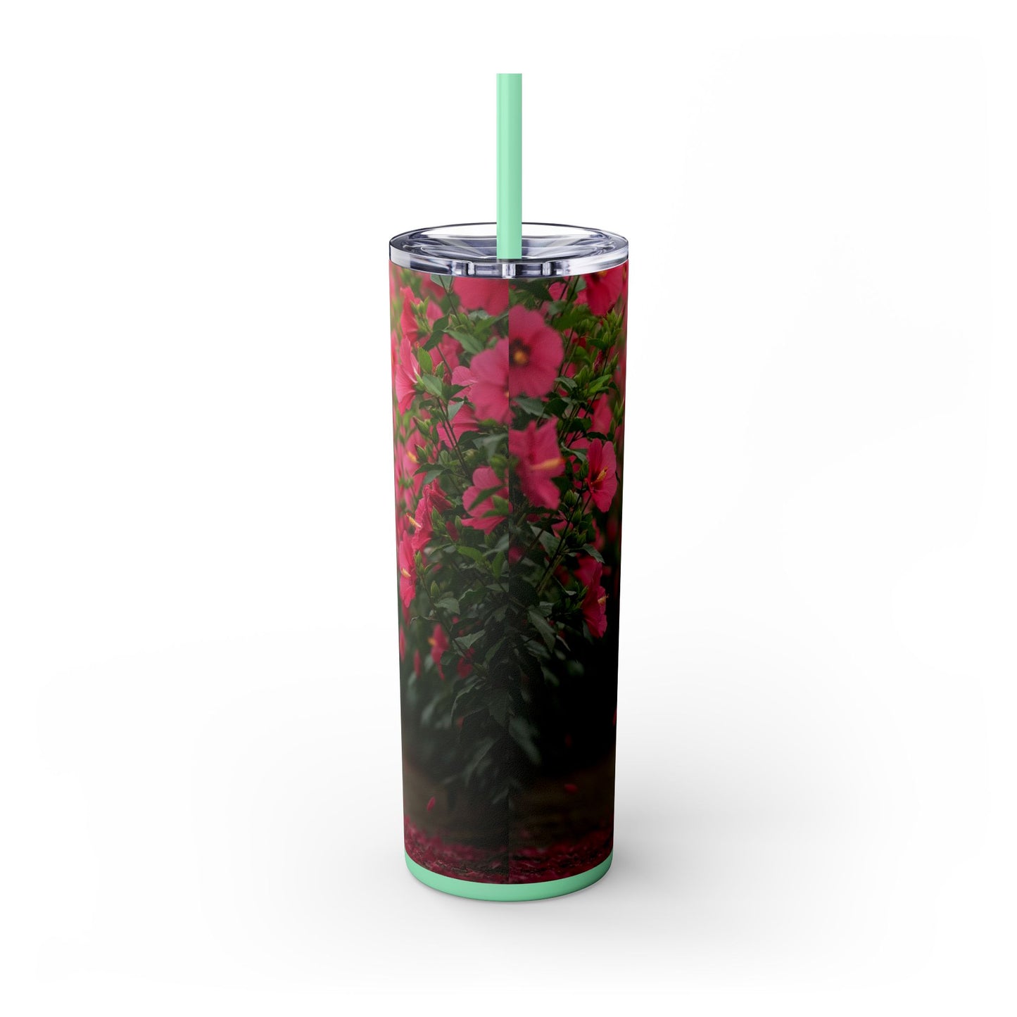 Korean Jindo Dog Tumbler with Straw, 20oz