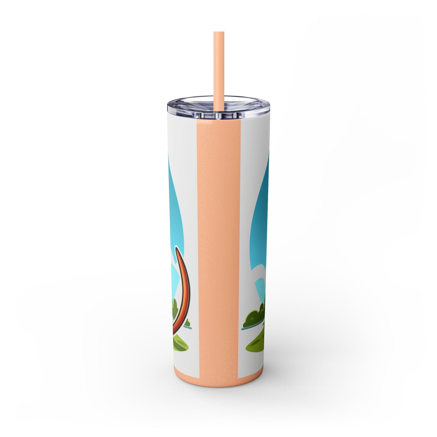 Redbone Coonhound Tumbler with Straw, 20oz