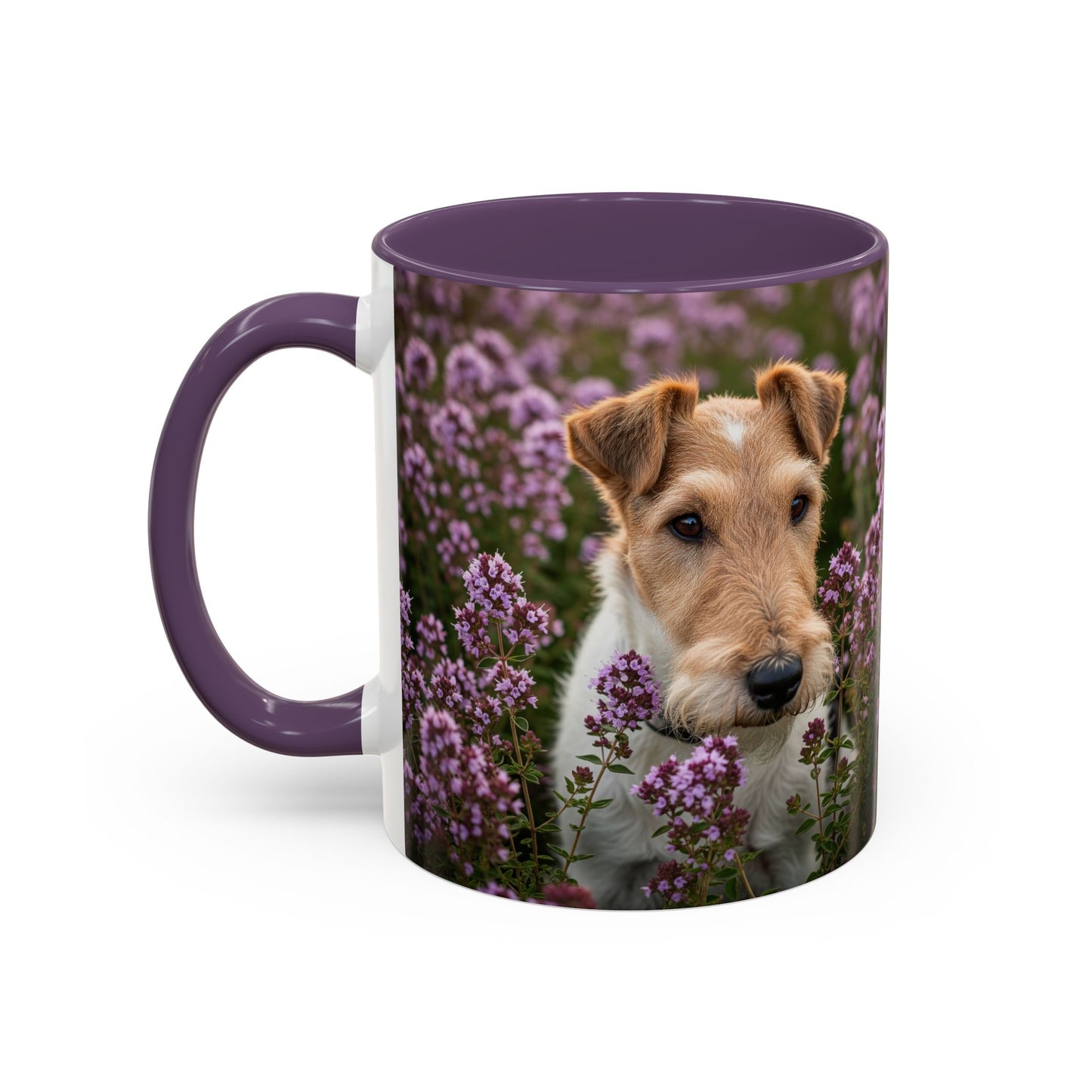 Fox Terrier Accent Coffee Mug - Perfect Gift for Dog Lovers