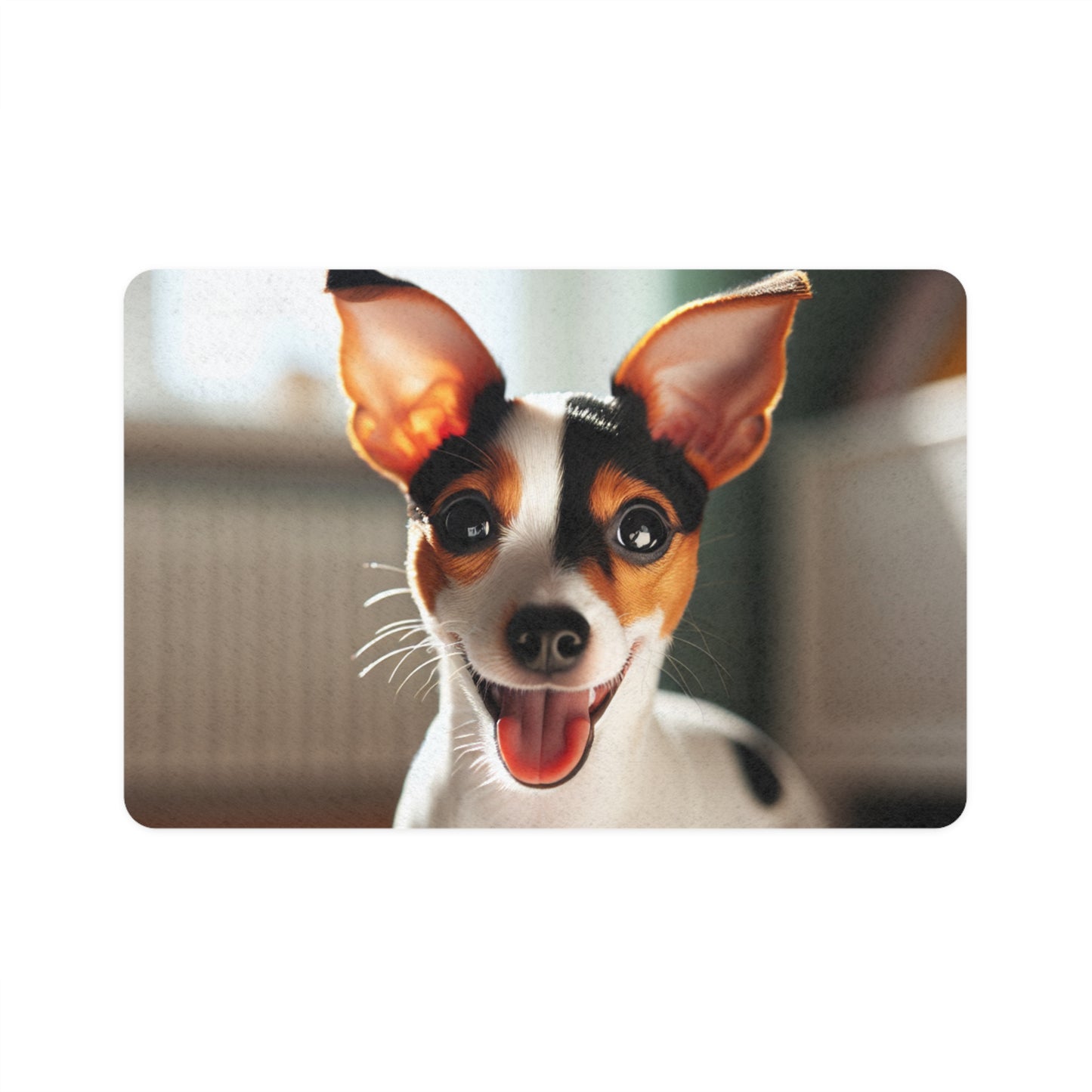 Pet Food Mat (12x18) - Toy Fox Terrier