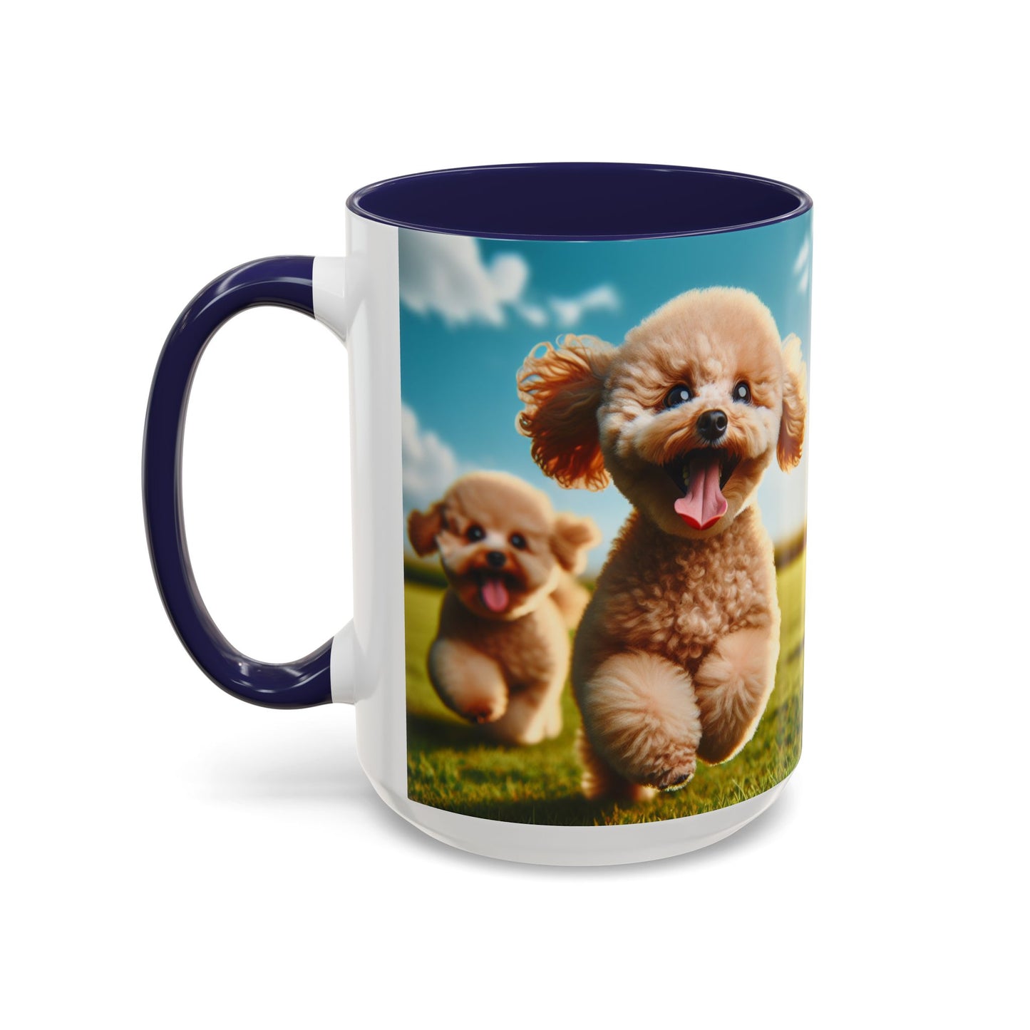 Toy Poodle Accent Coffee Mug - Perfect Gift for Dog Lovers