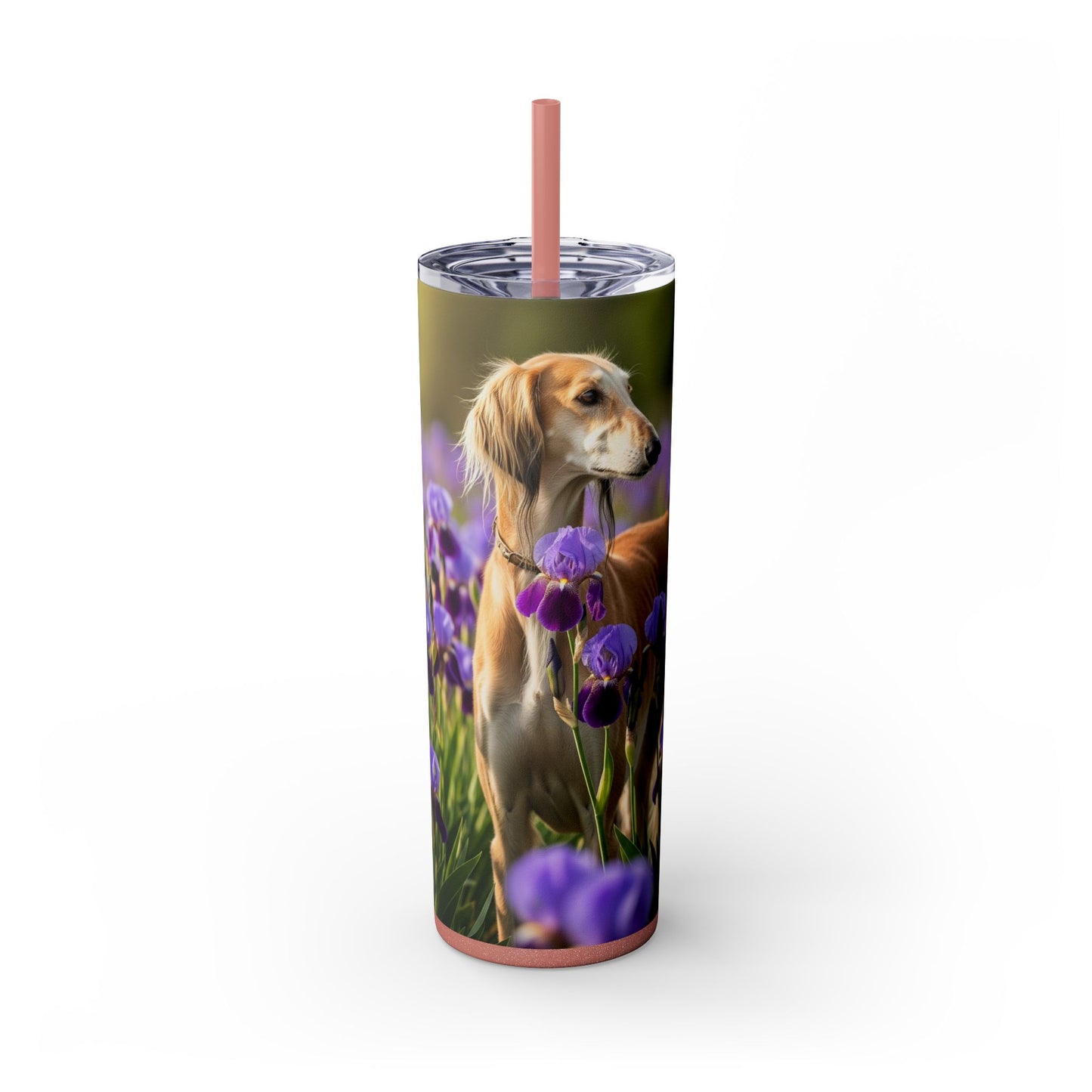Saluki Tumbler with Straw, 20oz