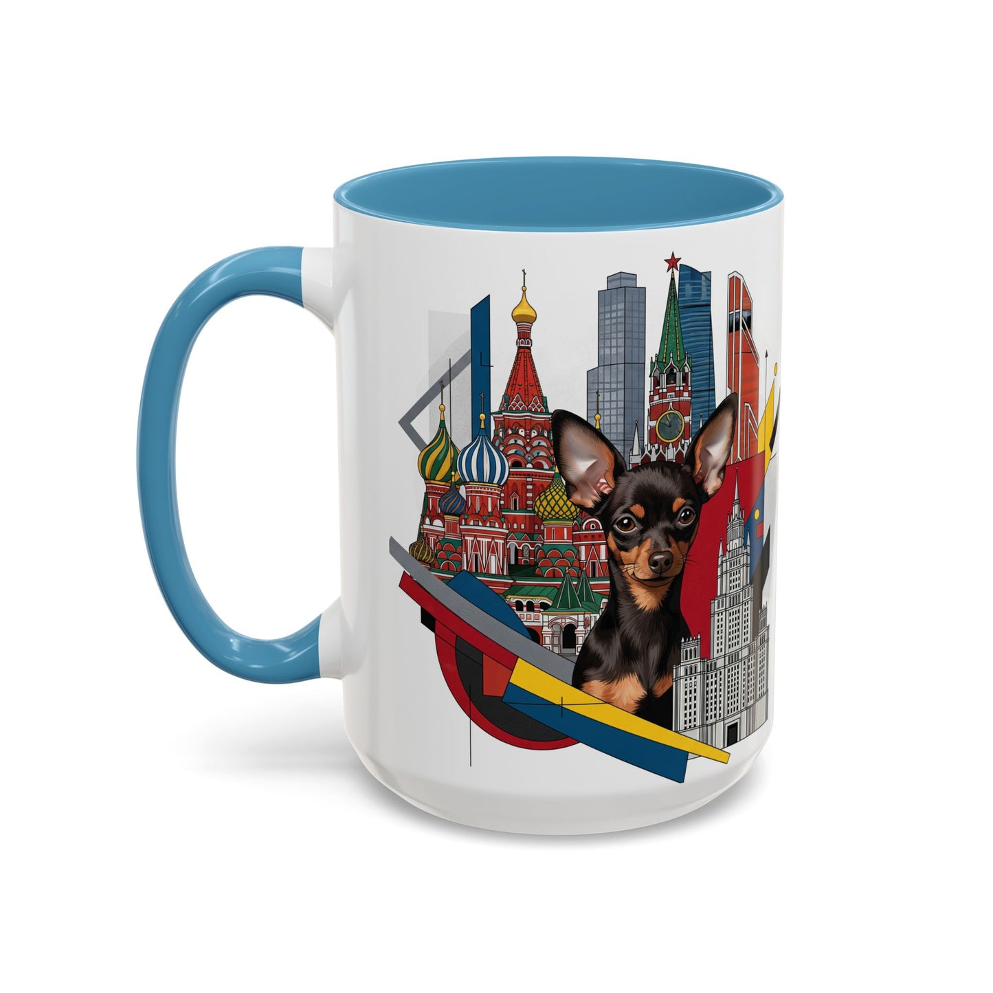 Russian Toy Dog Accent Coffee Mug - Perfect Gift for Dog Lovers