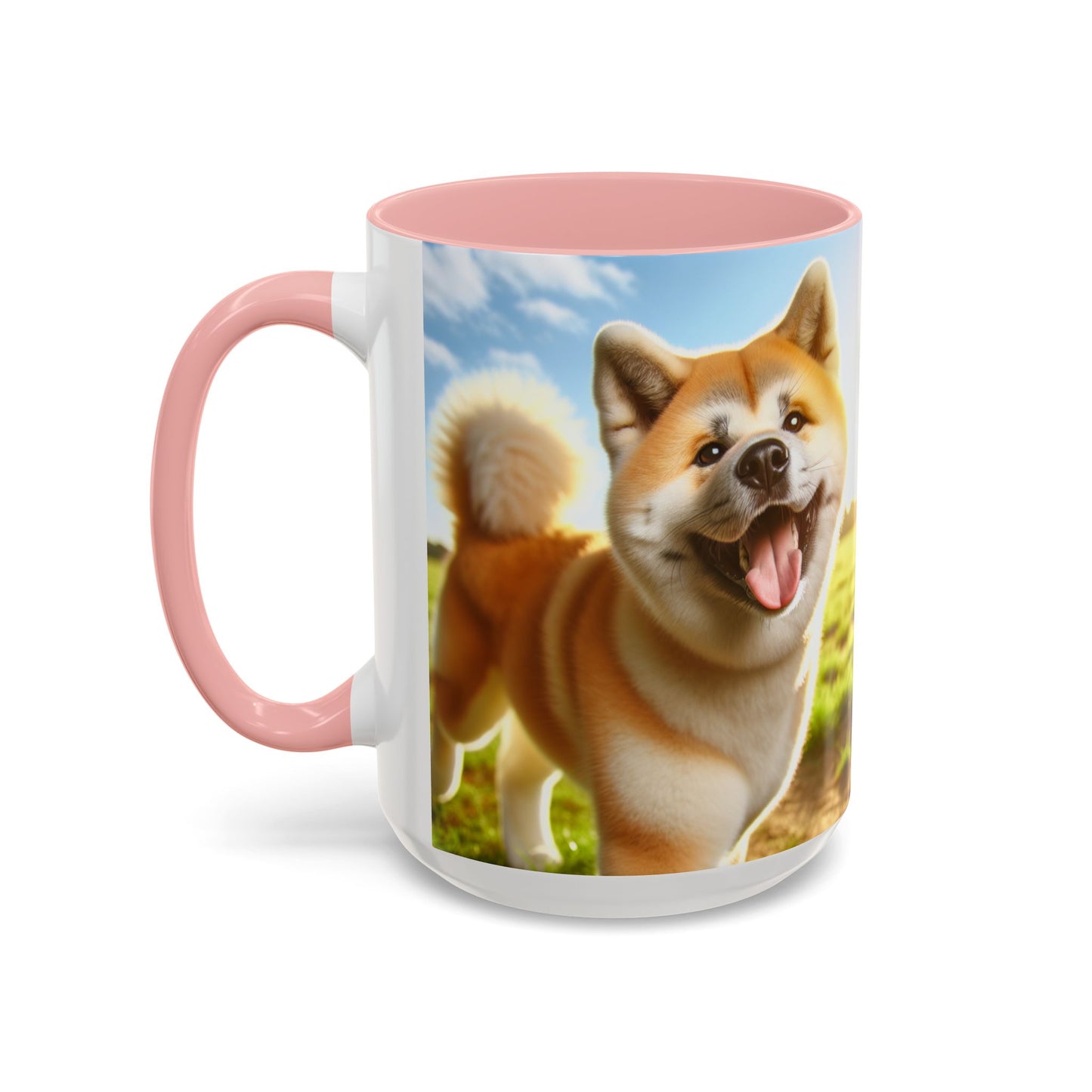 Akita Accent Coffee Mug - Perfect Gift for Dog Lovers