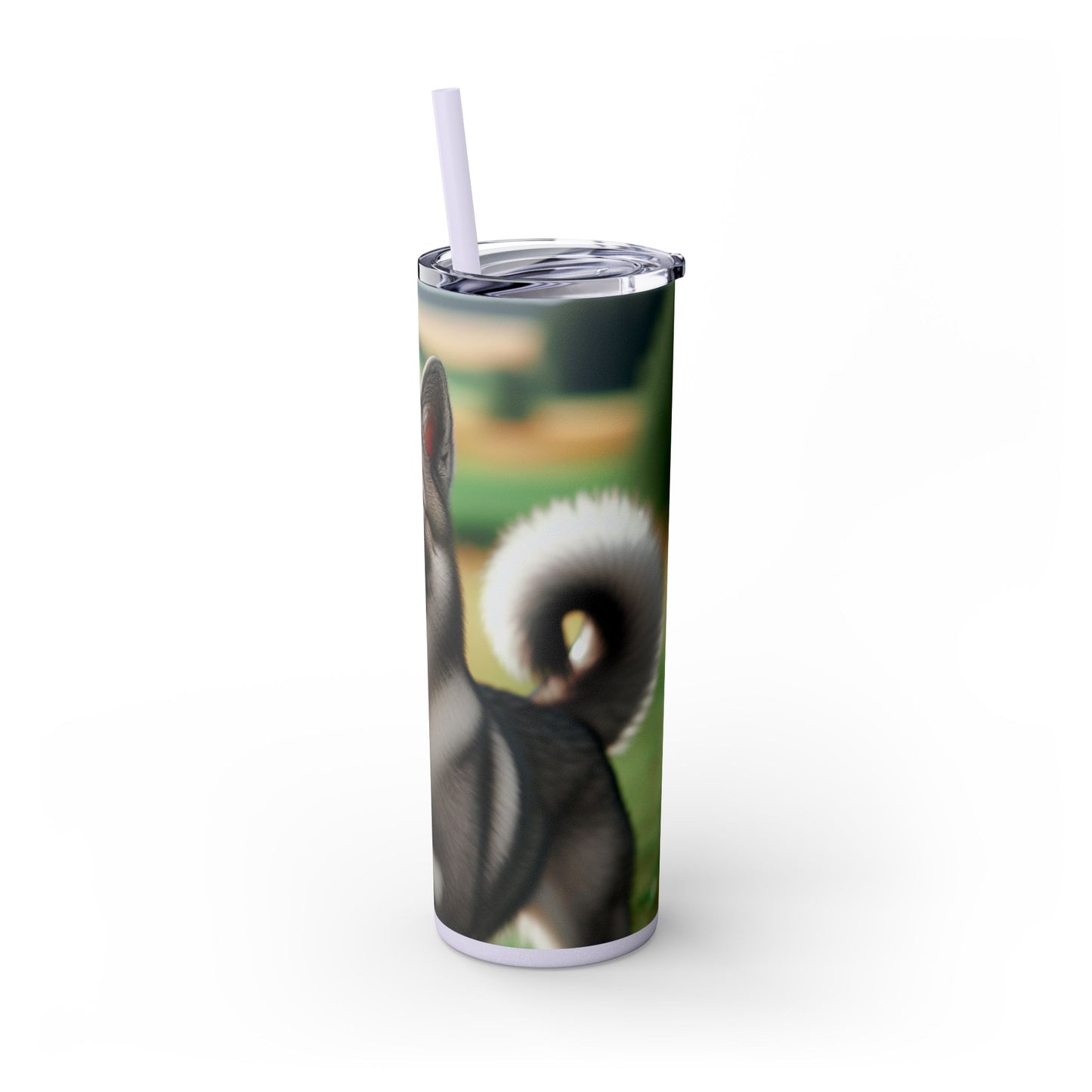 Norwegian Elkhound Tumbler with Straw, 20oz