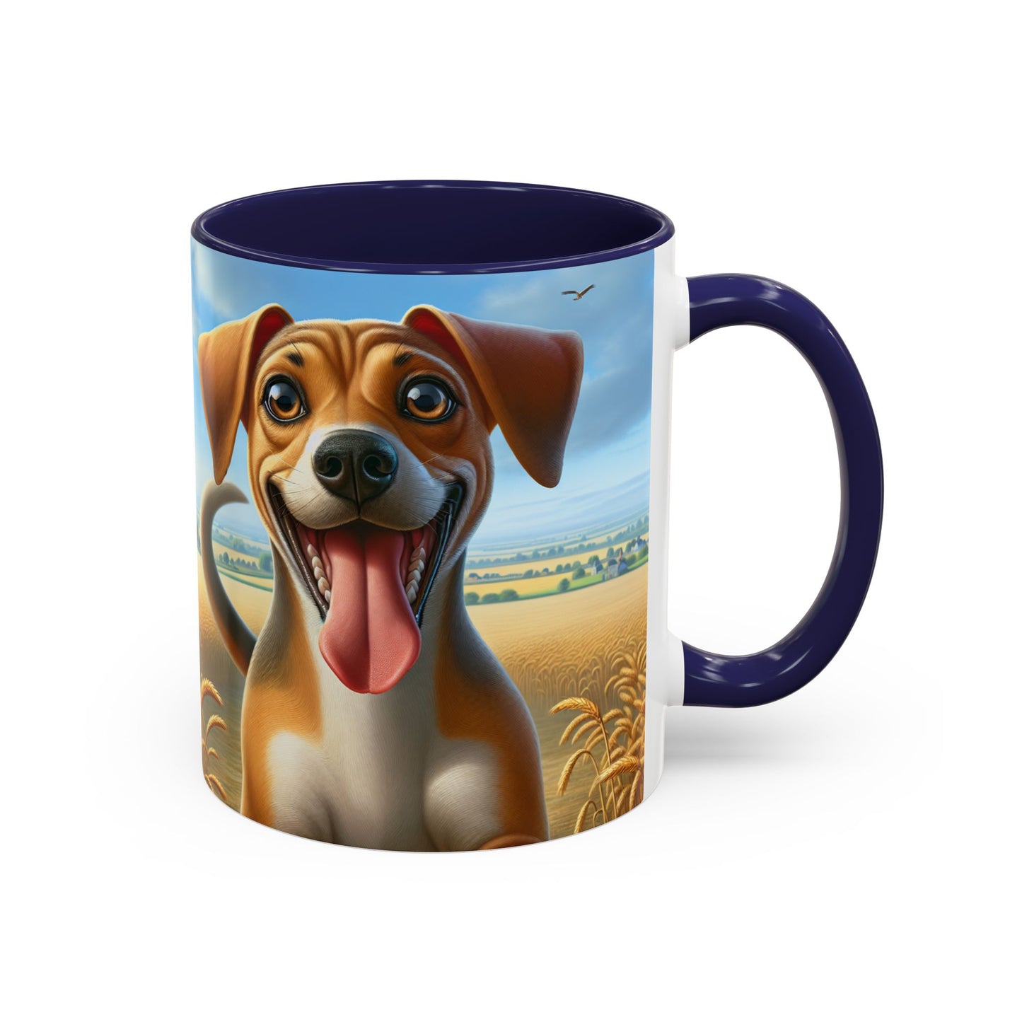 Banjara Hound Accent Coffee Mug - Perfect Gift for Dog Lovers