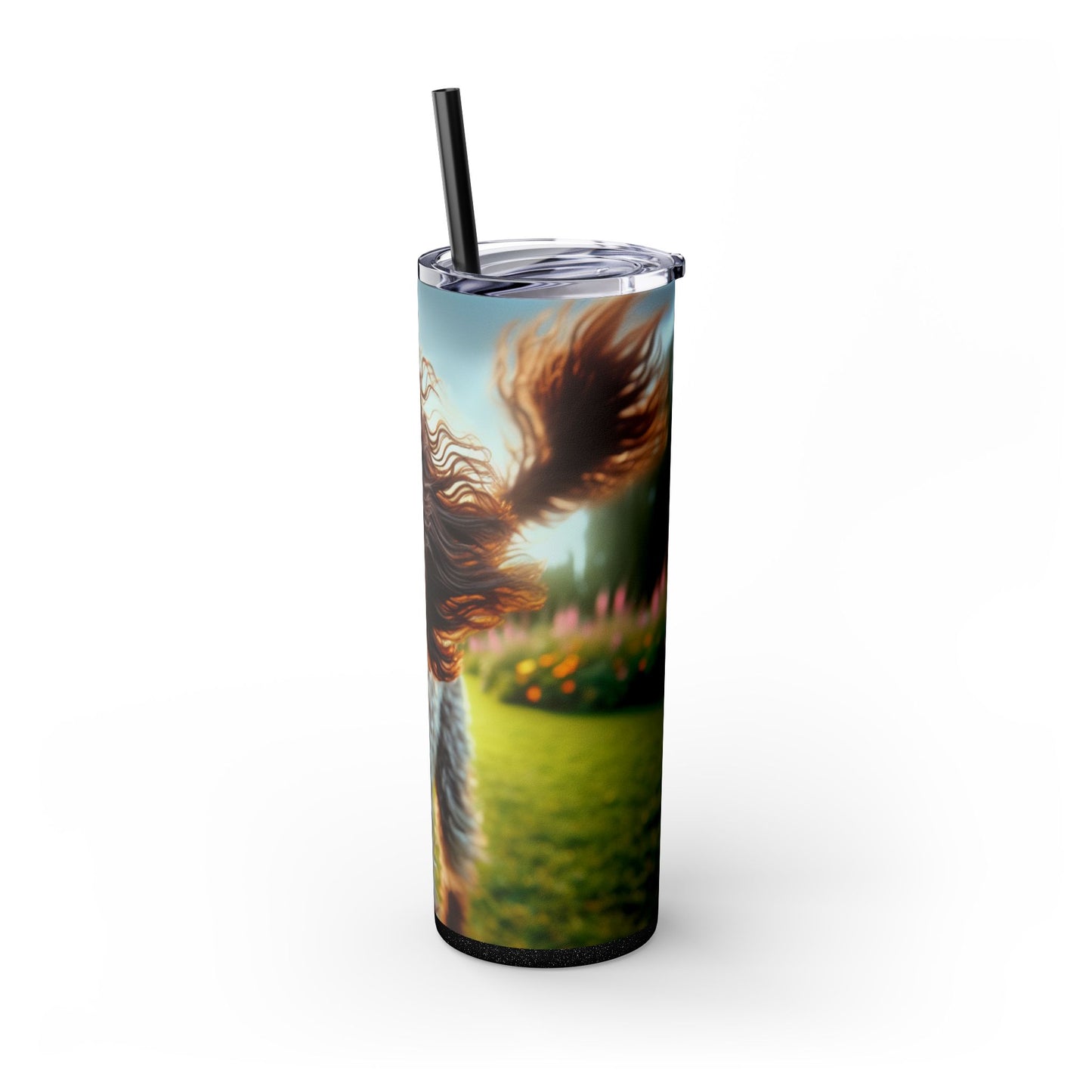 Pudelpointer Tumbler with Straw, 20oz