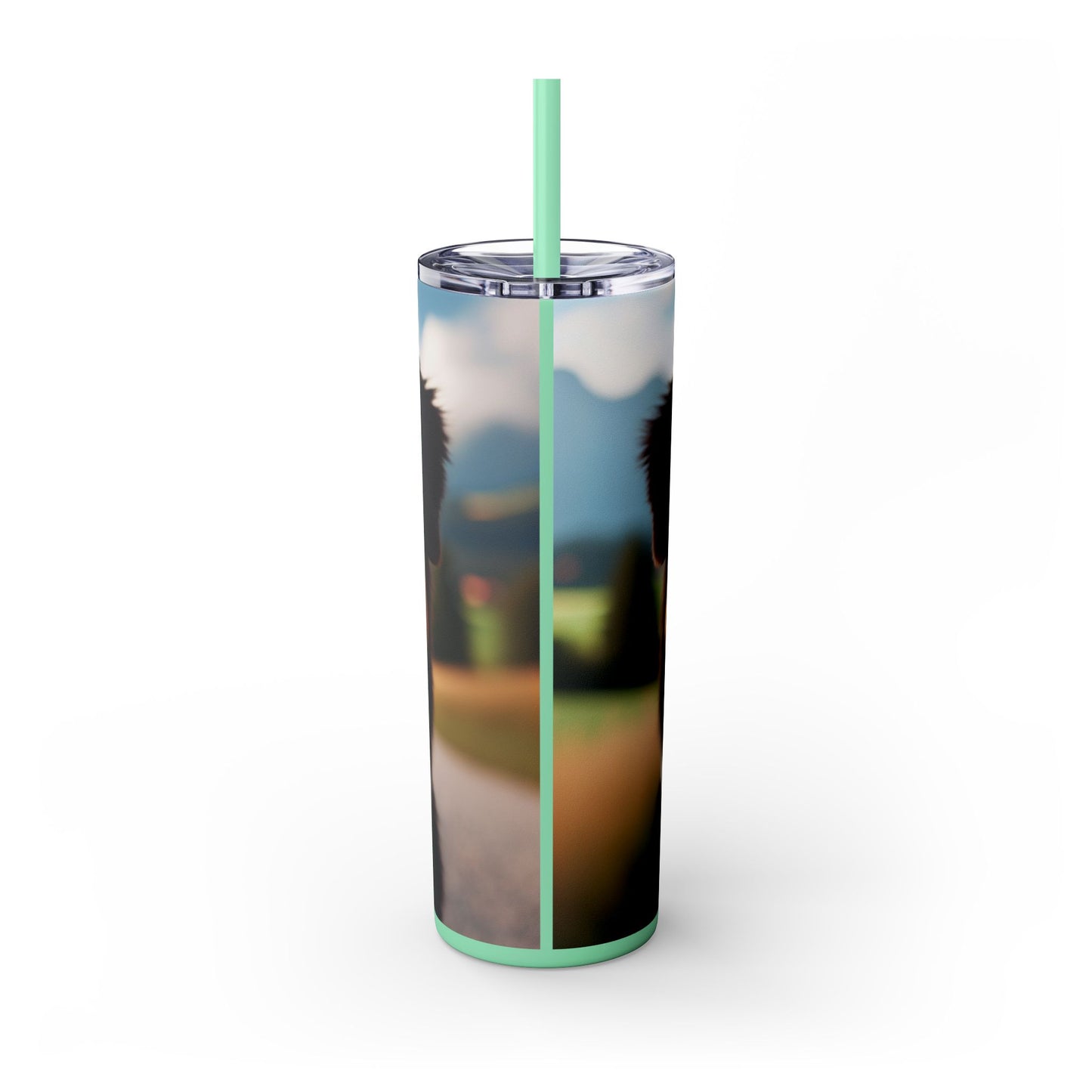 Appenzeller Sennenhund Tumbler with Straw, 20oz