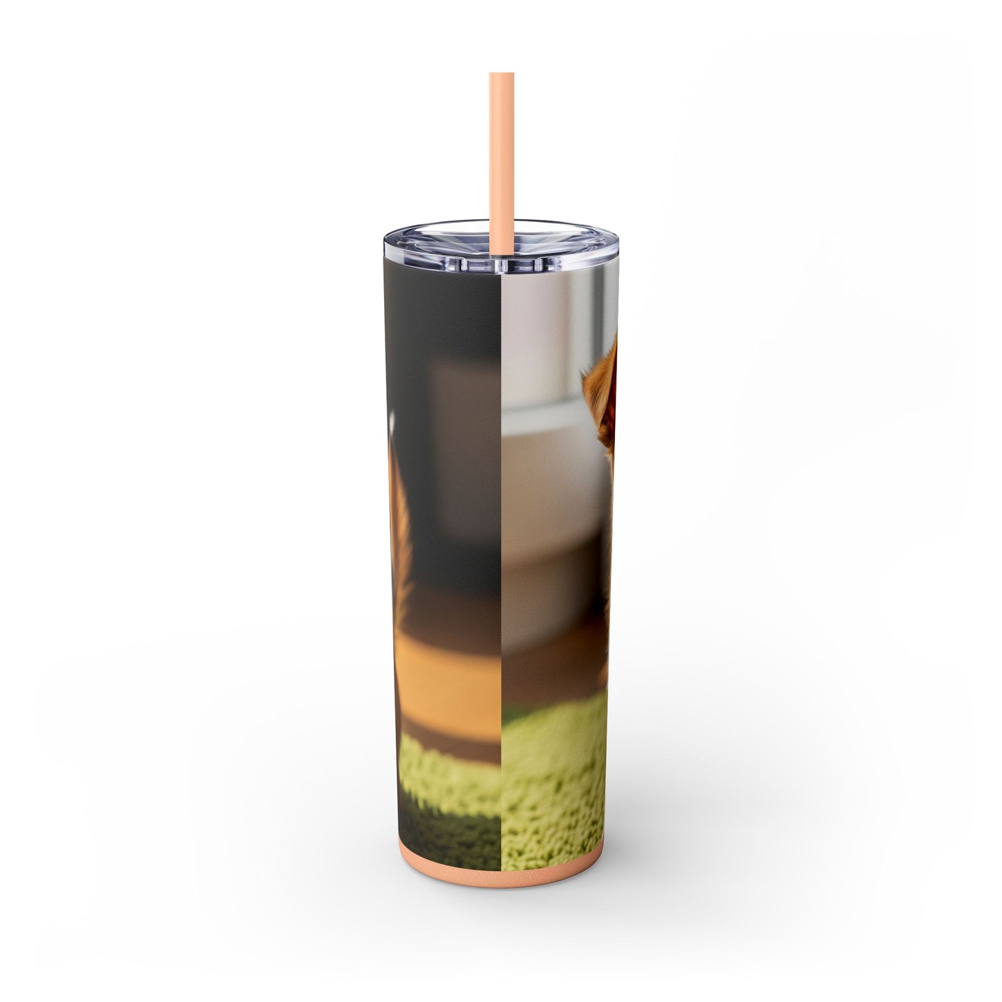 Toi Leo Tumbler with Straw, 20oz