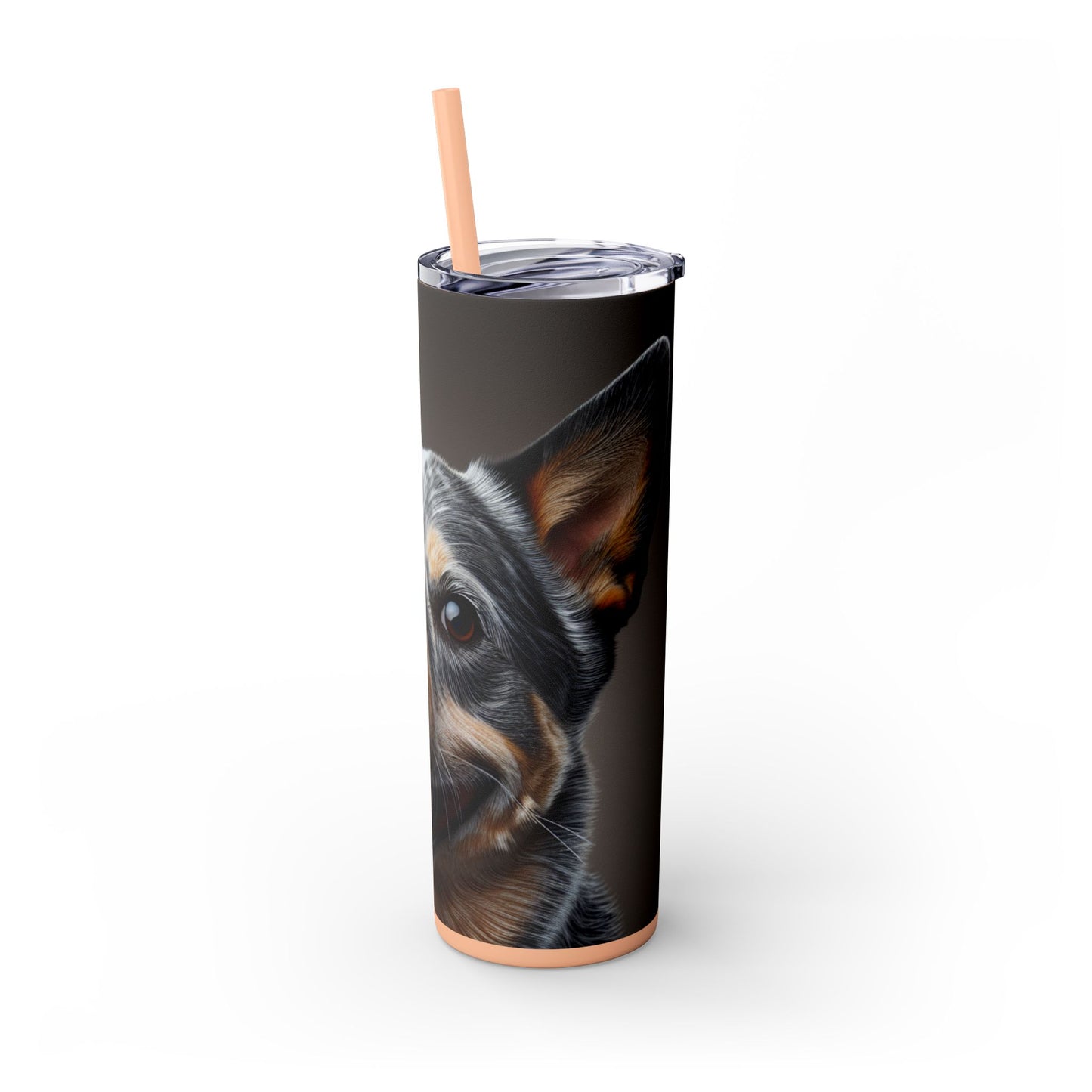 Australian Cattle Dog Tumbler with Straw, 20oz