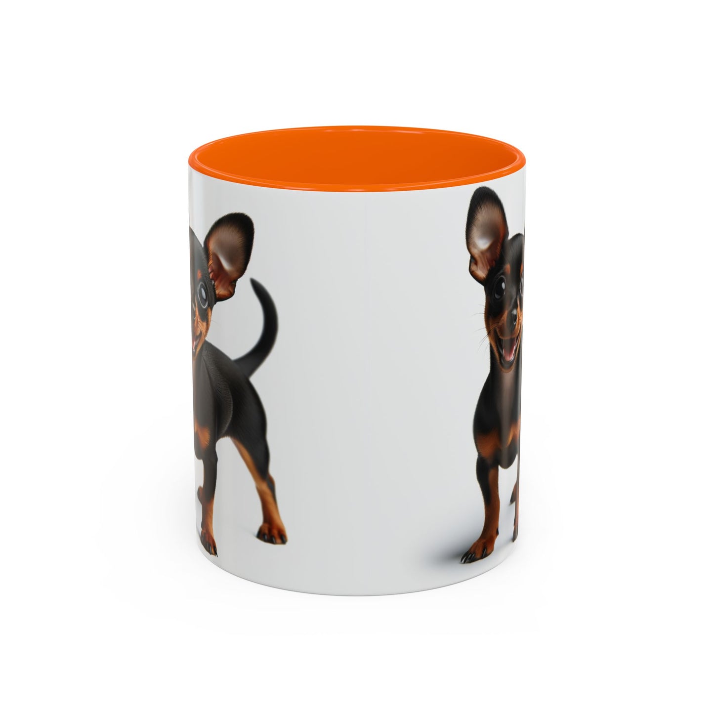 Miniature Pinscher Accent Coffee Mug - Perfect Gift for Dog Lovers