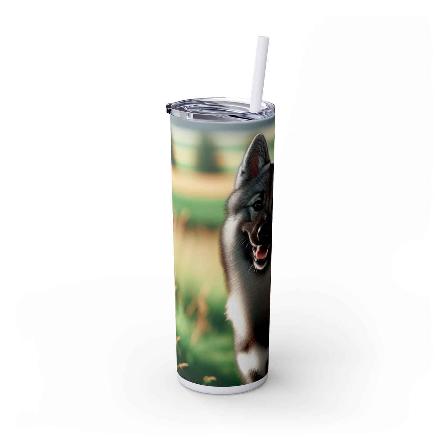 Norwegian Elkhound Tumbler with Straw, 20oz