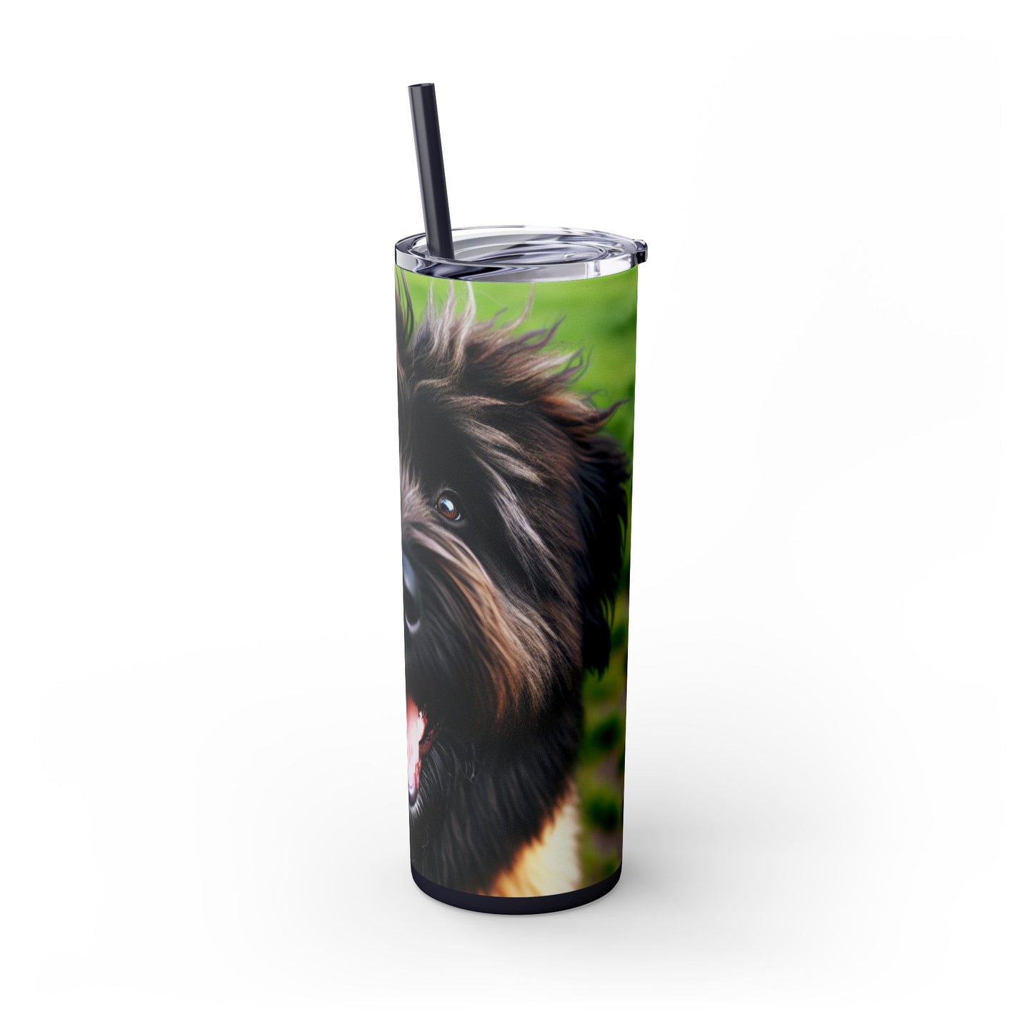 Bouvier des Ardennes Tumbler with Straw, 20oz