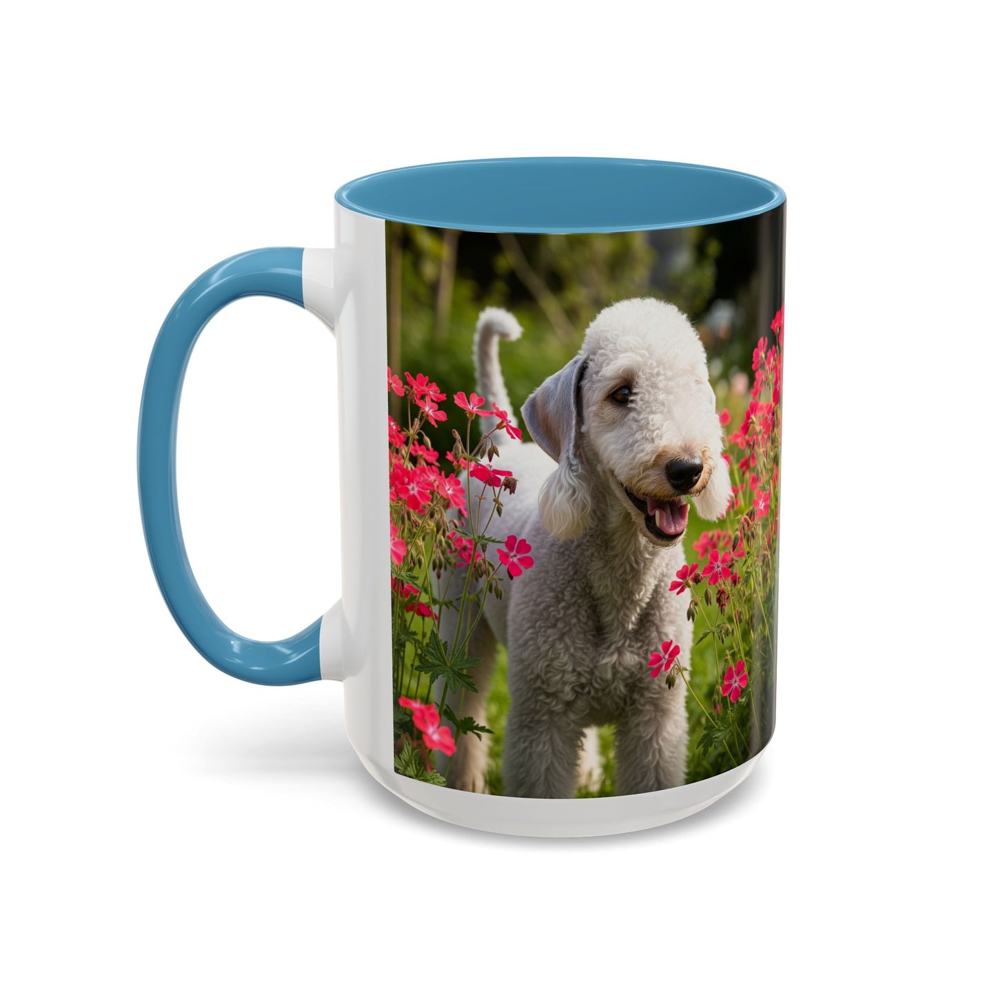 Bedlington Terrier Accent Coffee Mug - Perfect Gift for Dog Lovers