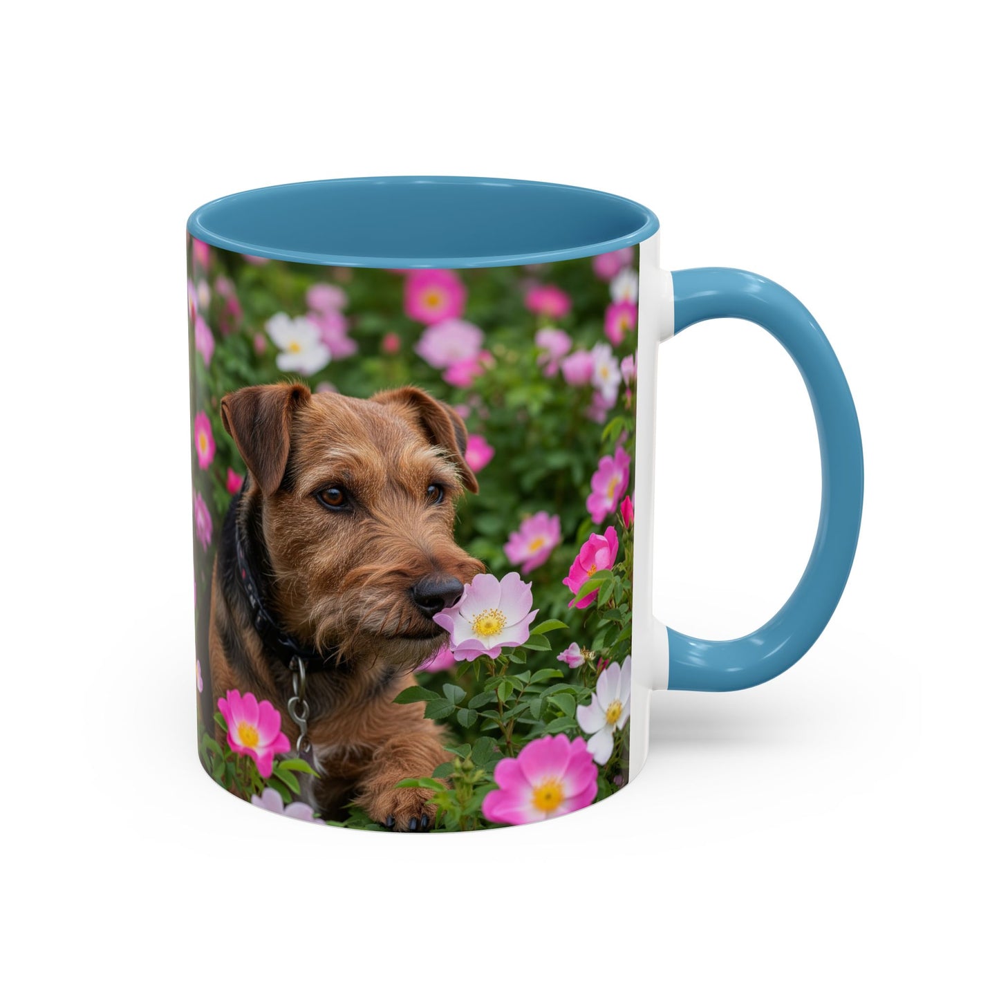 Teddy Roosevelt Terrier Accent Coffee Mug - Perfect Gift for Dog Lovers