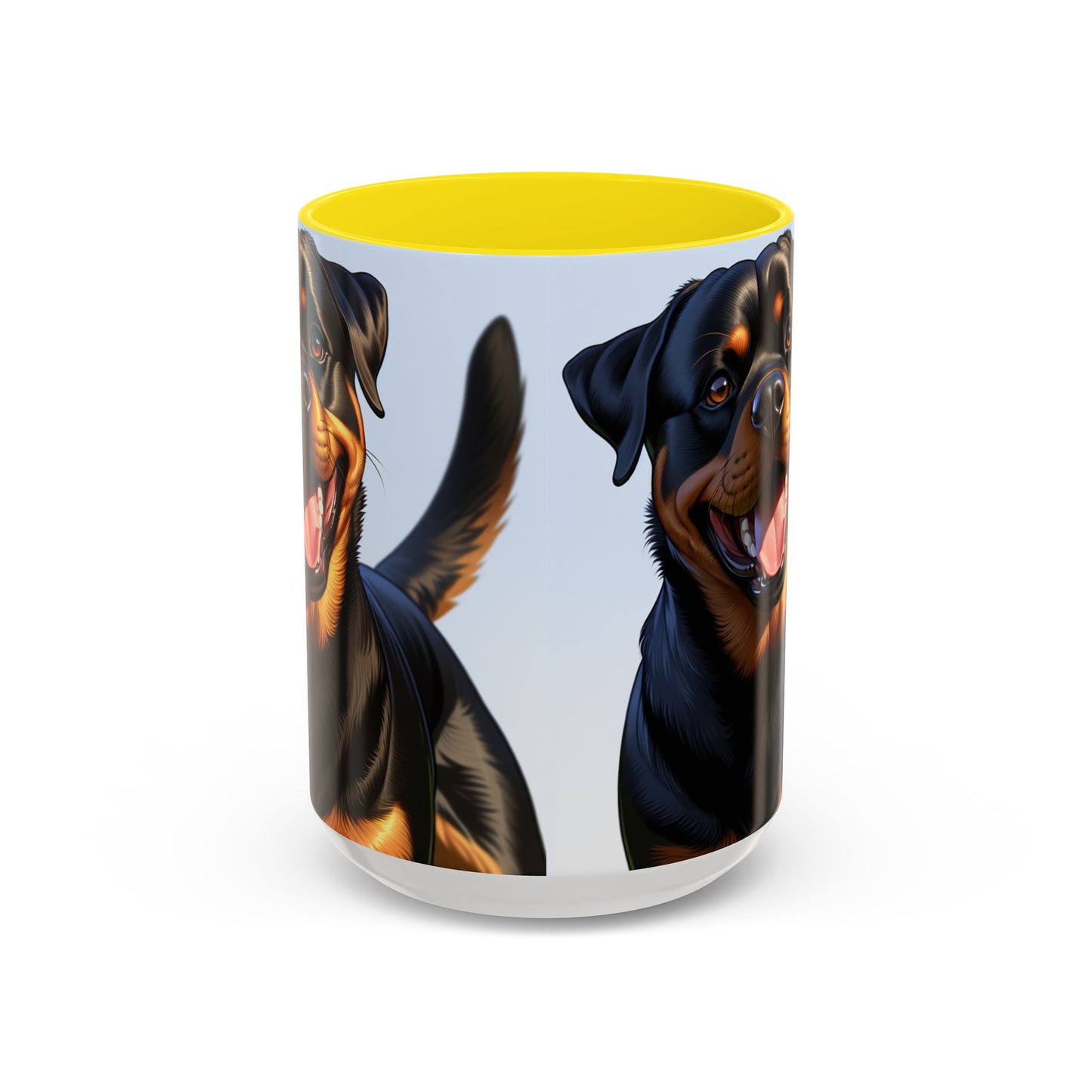 Rottweiler Accent Coffee Mug - Perfect Gift for Dog Lovers