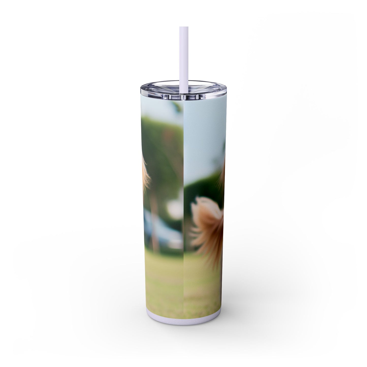 Pekapoo Tumbler with Straw, 20oz