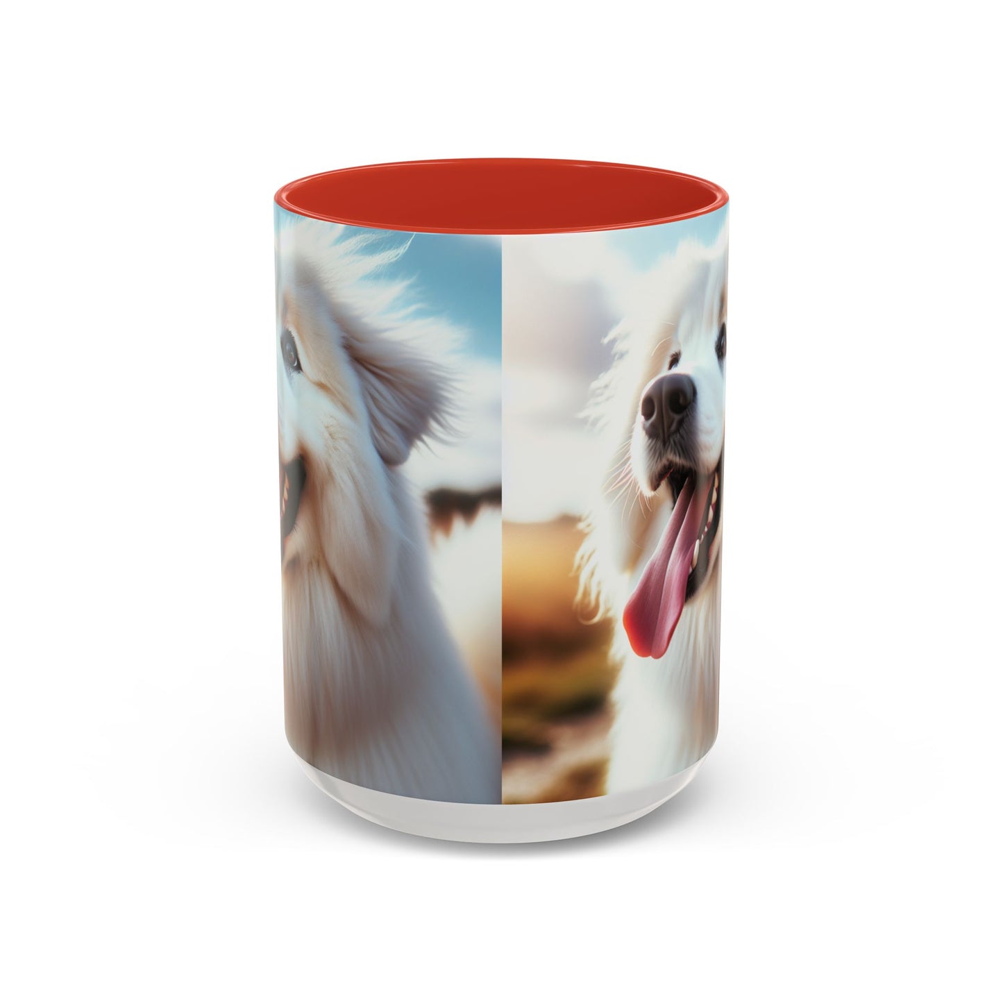 Pyrenean Mountain Dog Accent Coffee Mug - Perfect Gift for Dog Lovers