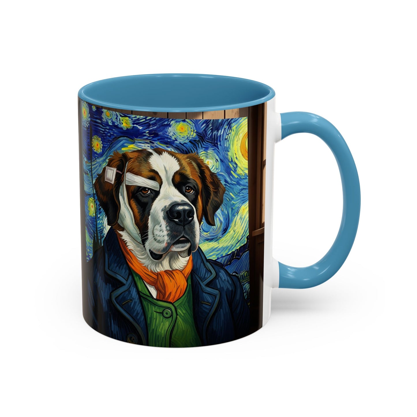Saint Bernard Accent Coffee Mug - Perfect Gift for Dog Lovers