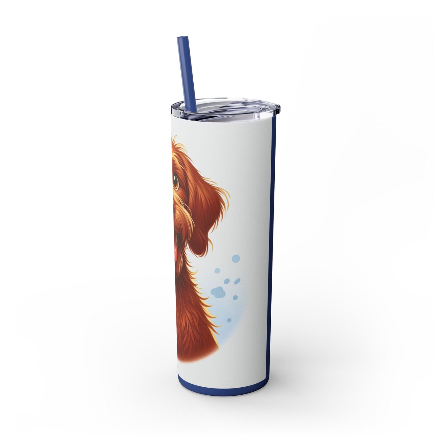 Hungarian Wirehaired Vizsla Tumbler with Straw, 20oz