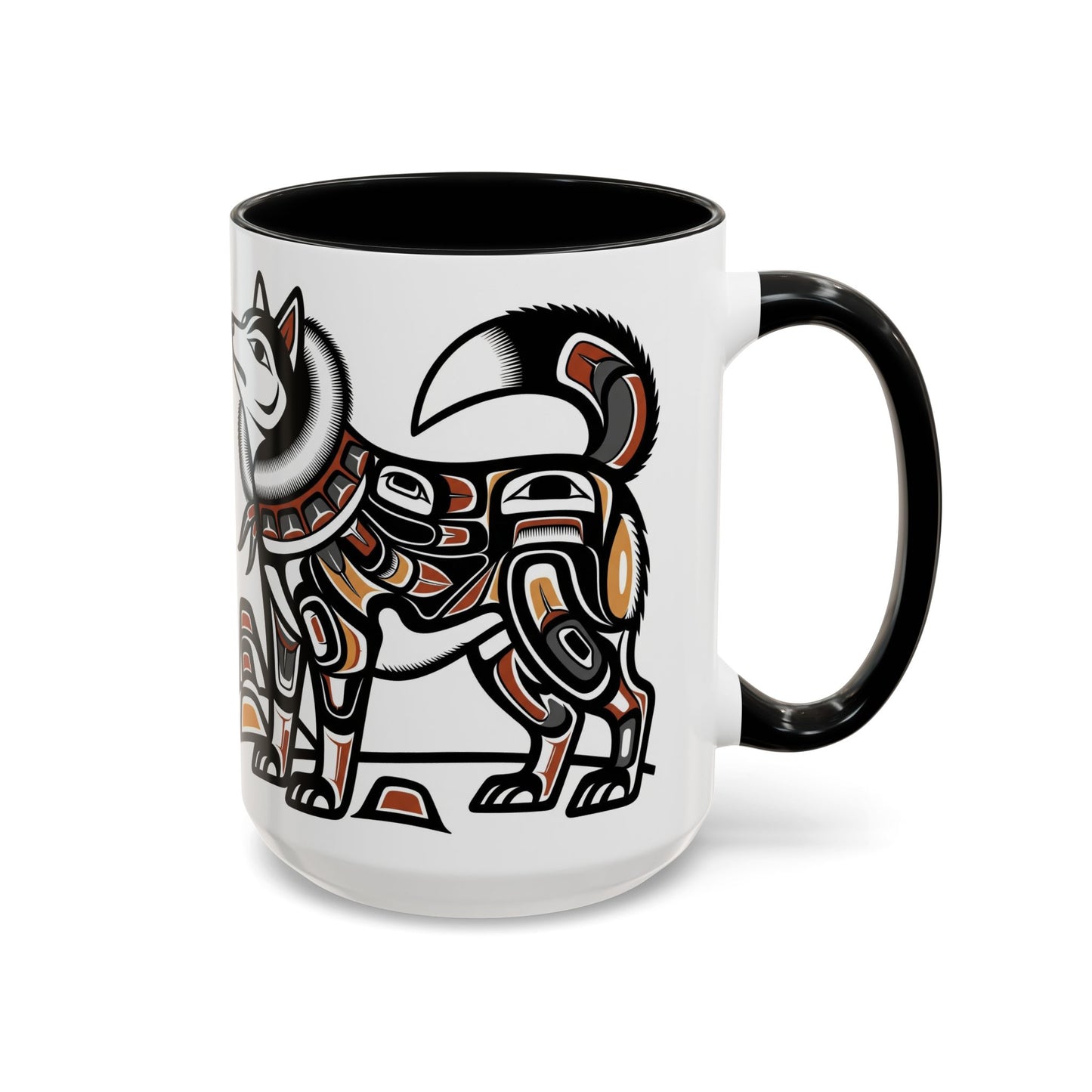 Siberian Husky Accent Coffee Mug - Perfect Gift for Dog Lovers