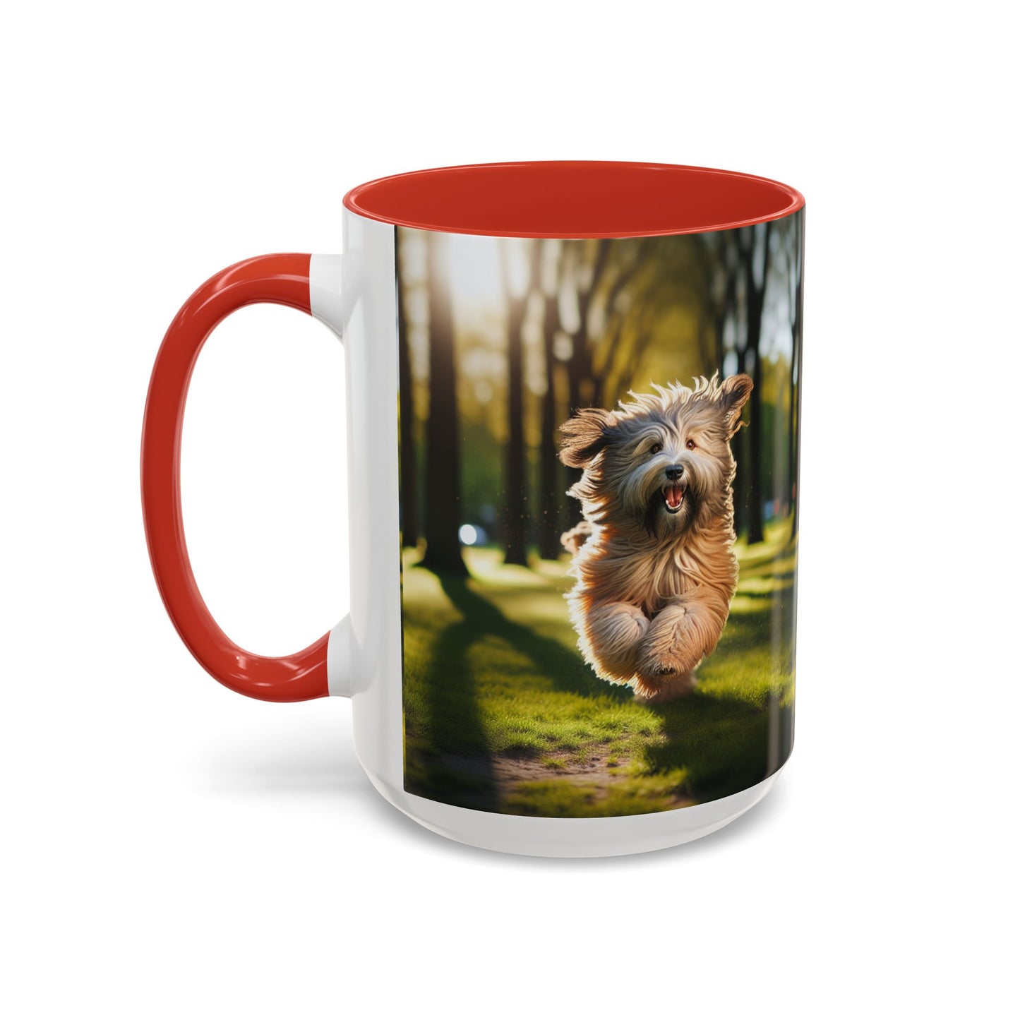 Polish Lowland Sheepdog Accent Coffee Mug - Perfect Gift for Dog Lovers