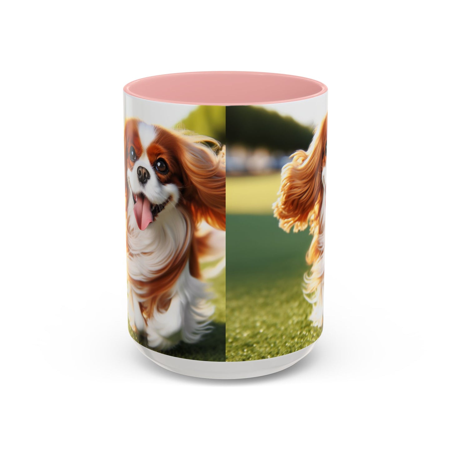 Cavalier King Charles Spaniel Accent Coffee Mug - Perfect Gift for Dog Lovers