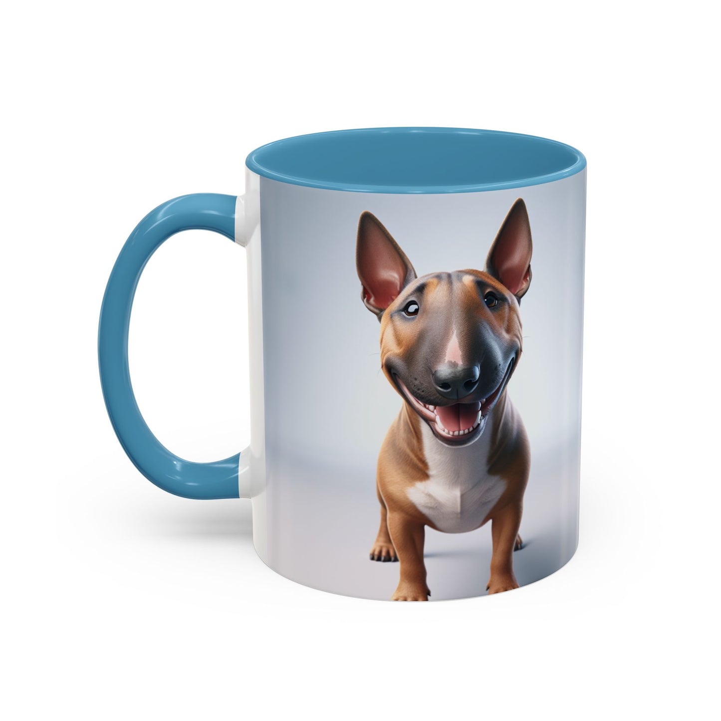 Miniature Bull Terrier Accent Coffee Mug - Perfect Gift for Dog Lovers
