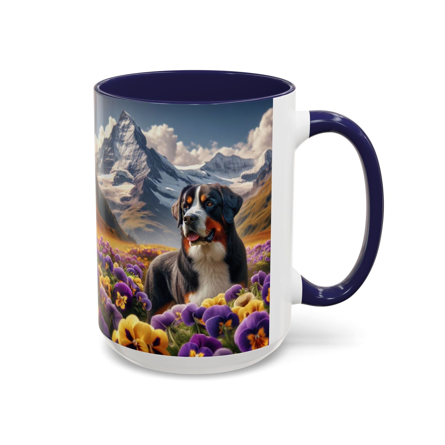 Greater Swiss Mountain Dog Accent Coffee Mug - Perfect Gift for Dog Lovers