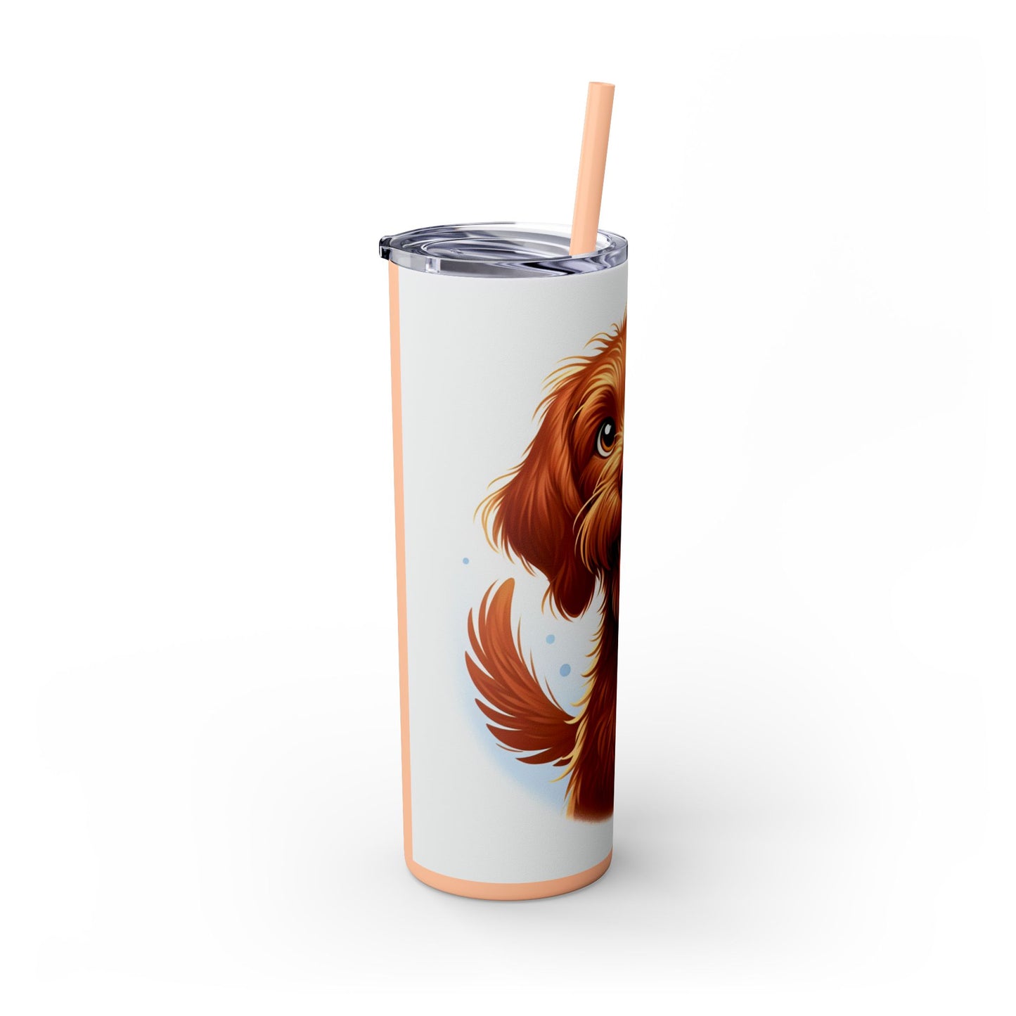 Hungarian Wirehaired Vizsla Tumbler with Straw, 20oz