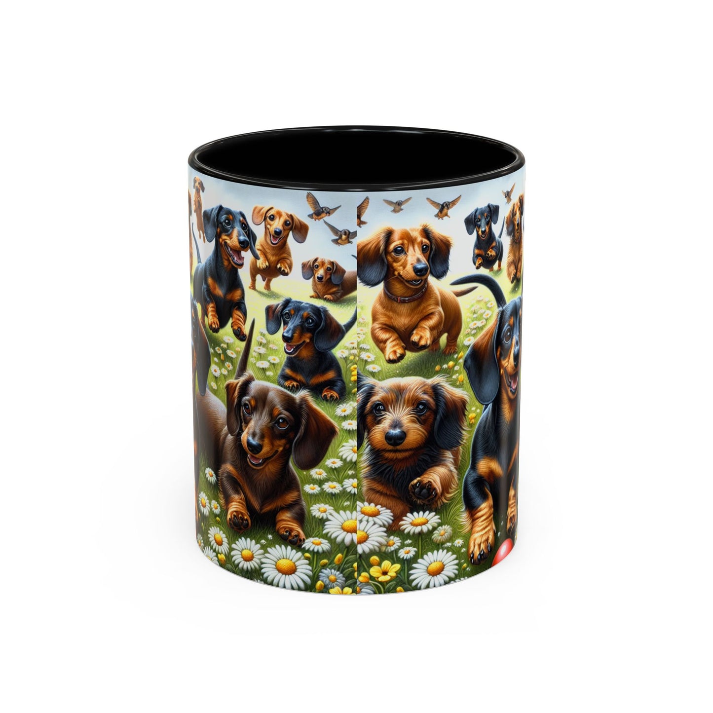 Dachshund Accent Coffee Mug - Perfect Gift for Dog Lovers