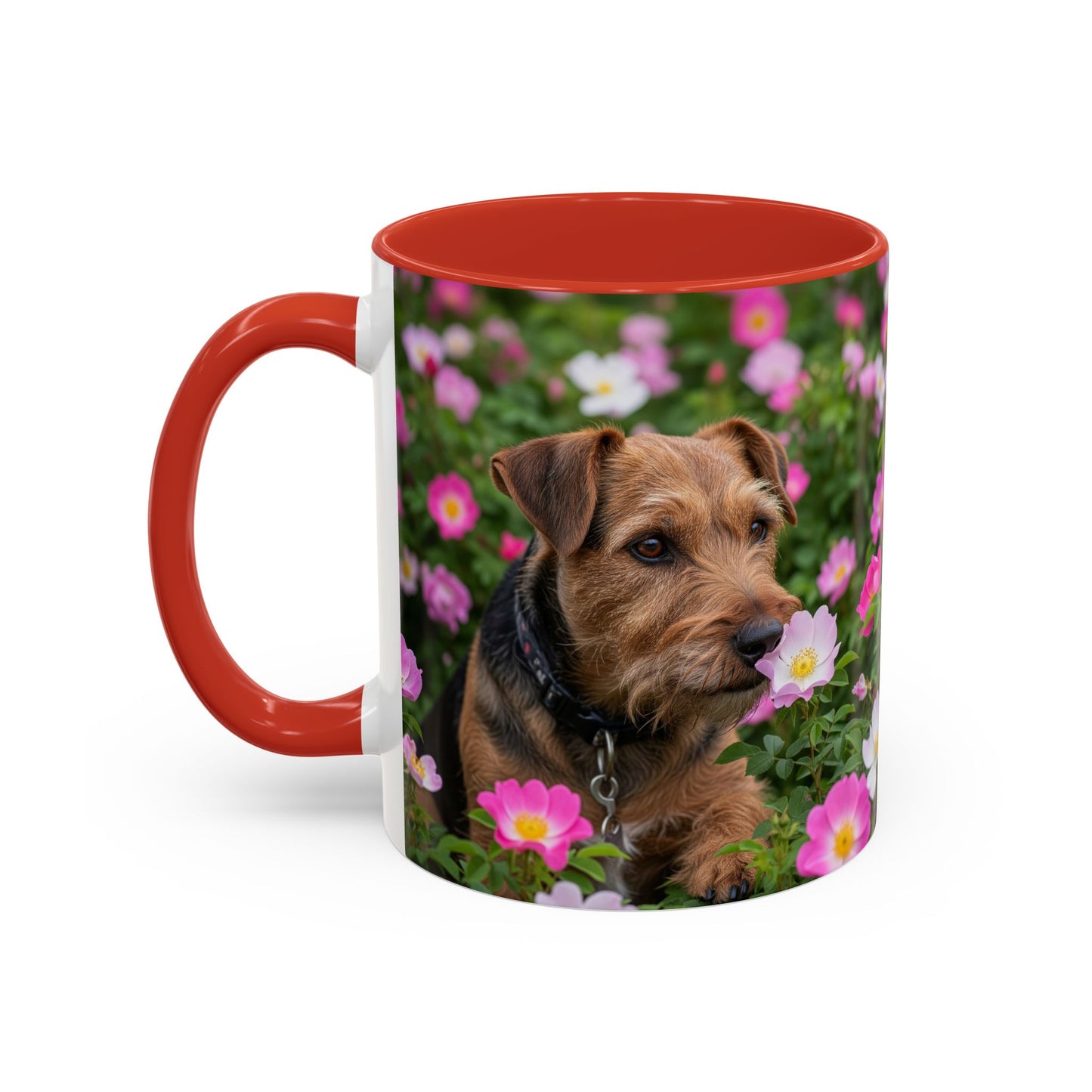Teddy Roosevelt Terrier Accent Coffee Mug - Perfect Gift for Dog Lovers