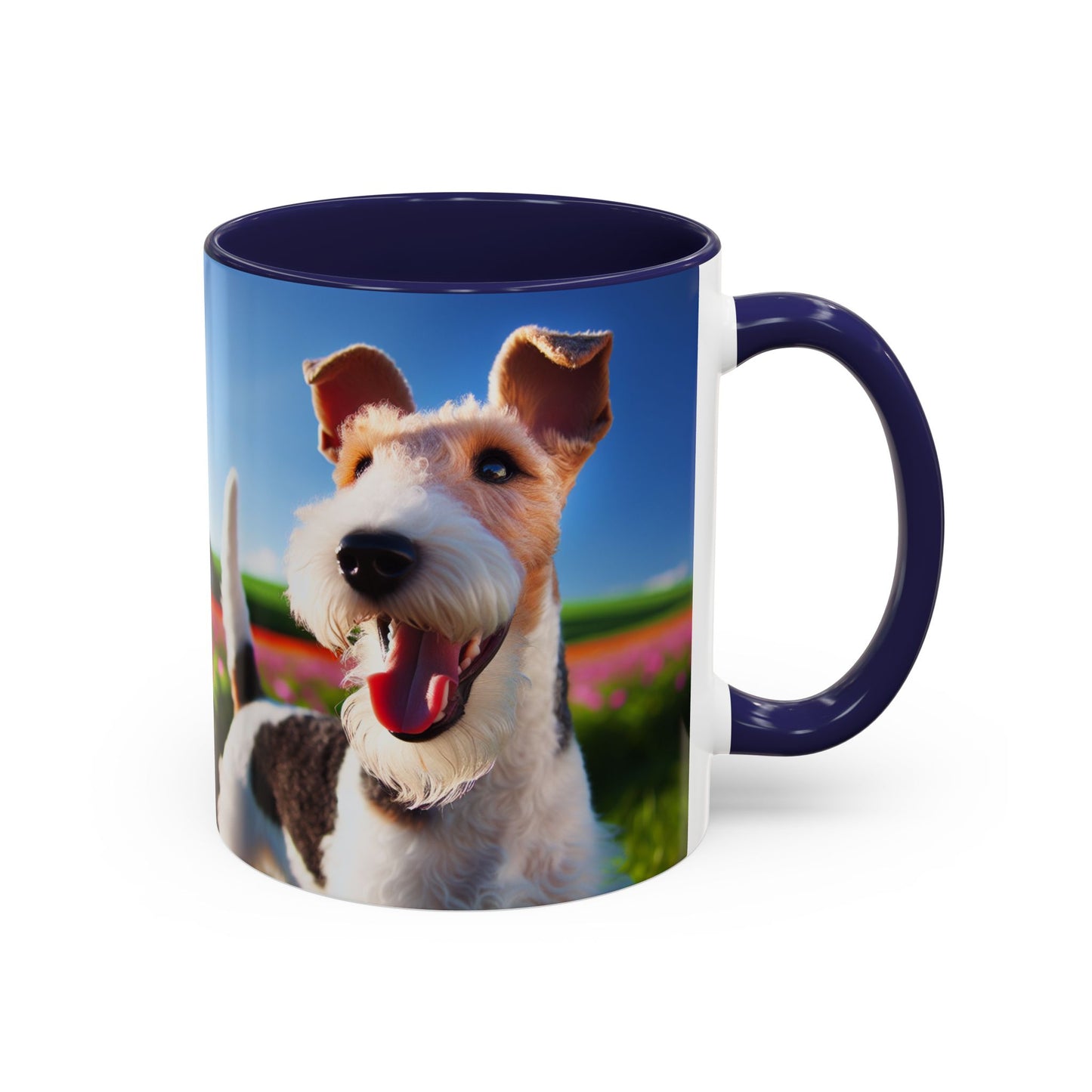Wire Fox Terrier Accent Coffee Mug - Perfect Gift for Dog Lovers
