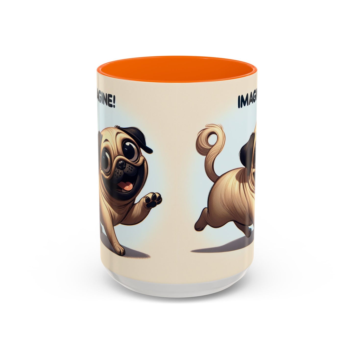 Pug Accent Coffee Mug - Perfect Gift for Dog Lovers