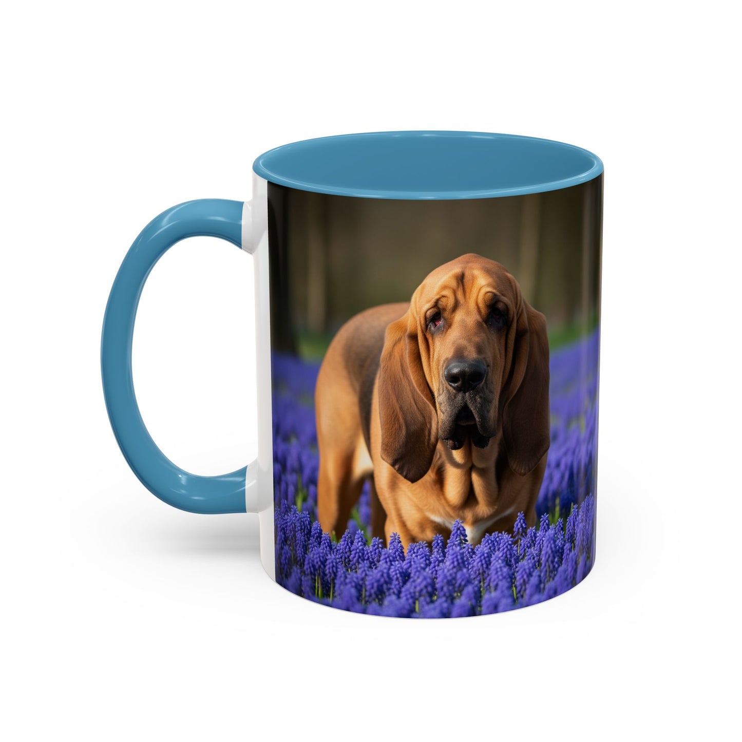 Bloodhound Accent Coffee Mug - Perfect Gift for Dog Lovers