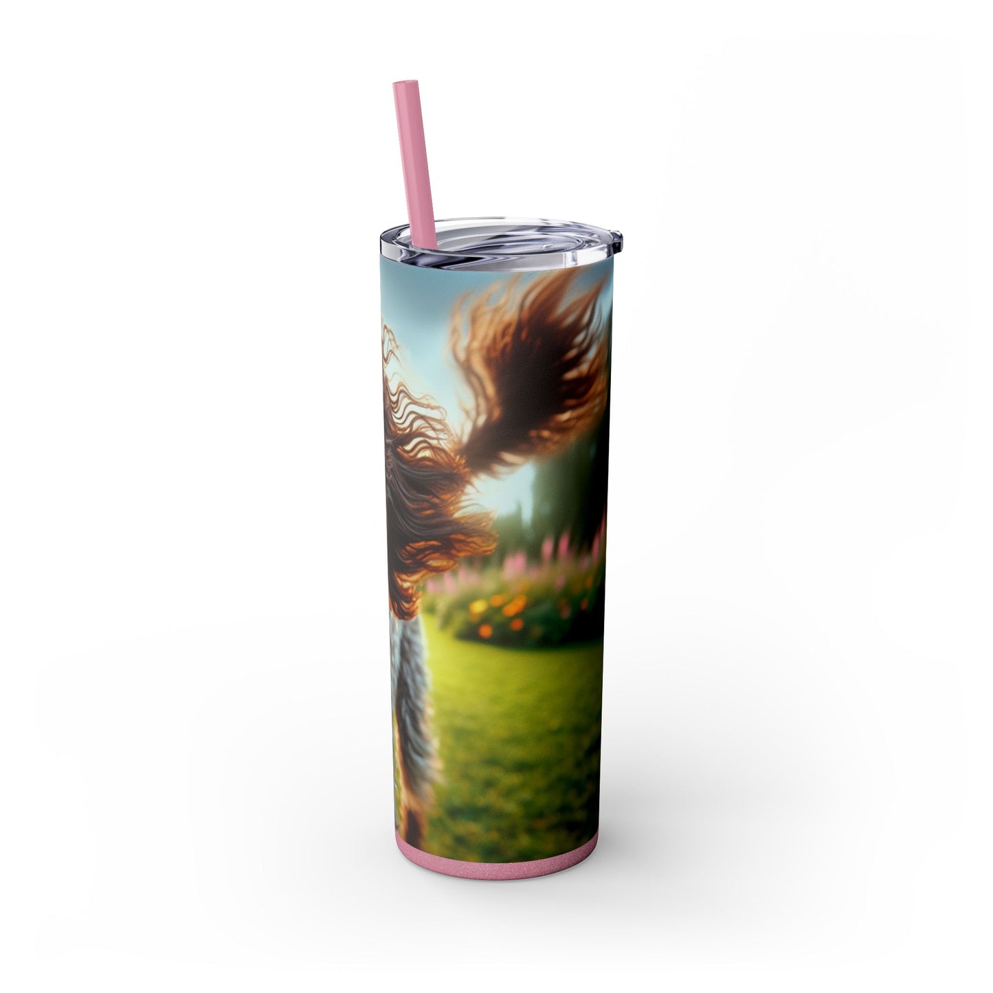 Pudelpointer Tumbler with Straw, 20oz