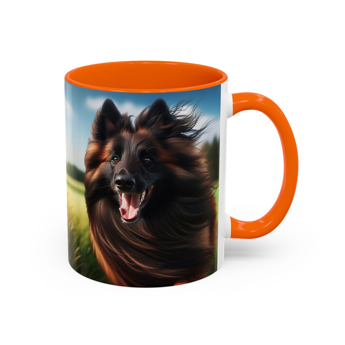 Belgian Shepherd Dog Tervuren Accent Coffee Mug - Perfect Gift for Dog Lovers